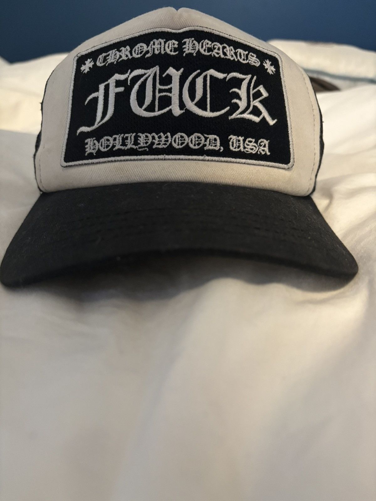 Chrome Hearts Chrome Hearts “Fuck” Trucker Size ONE SIZE - 6 Thumbnail