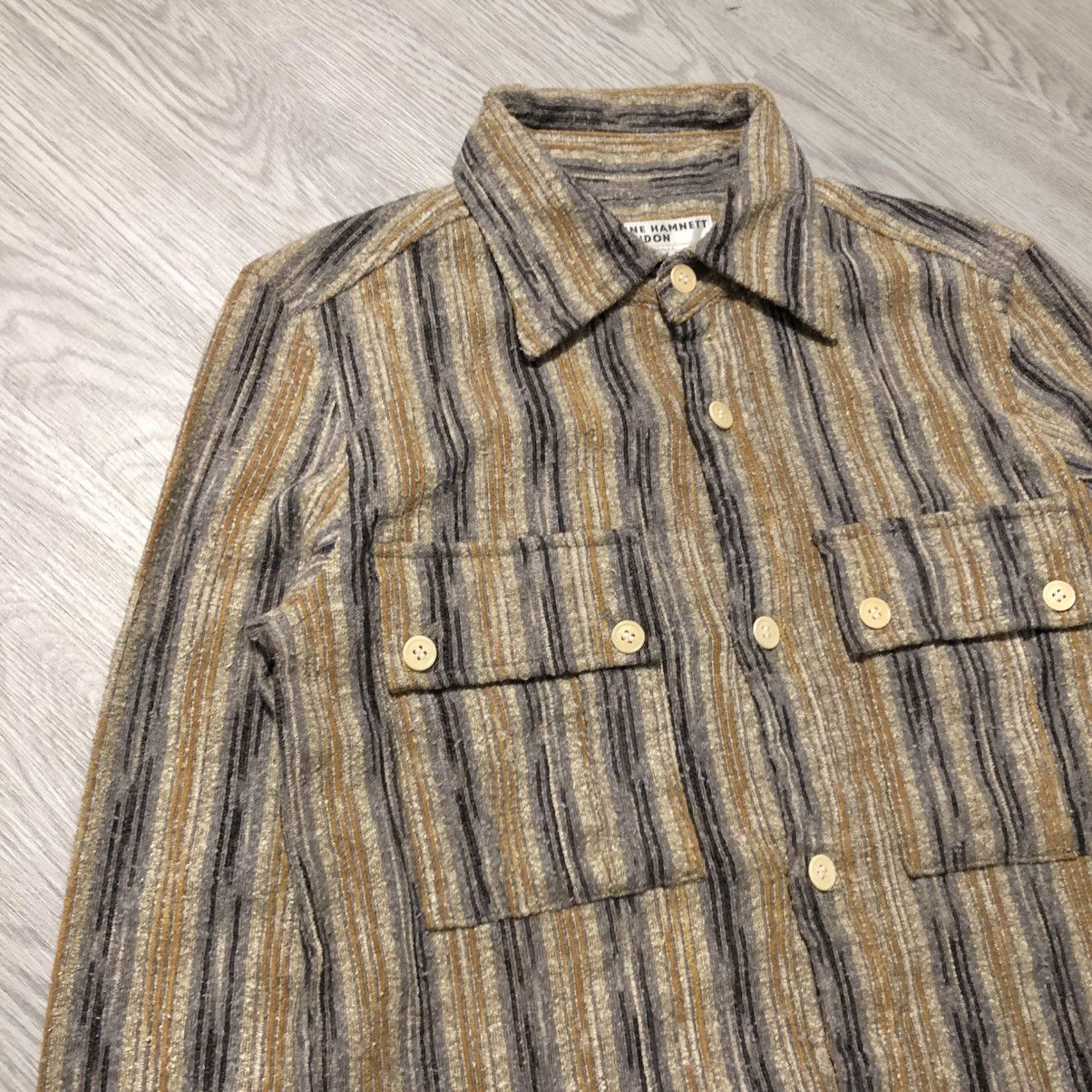 Katharine Hamnett London 🇯🇵 Vintage Katharine Hamnett London Texture Shirt Luxury Size US M / EU 48-50 / 2 - 5 Thumbnail