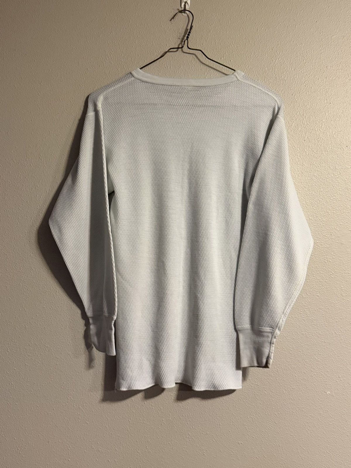 Vintage Vintage 70s Super John White Long Sleeve Thermal large tall Size US L / EU 52-54 / 3 - 2 Thumbnail