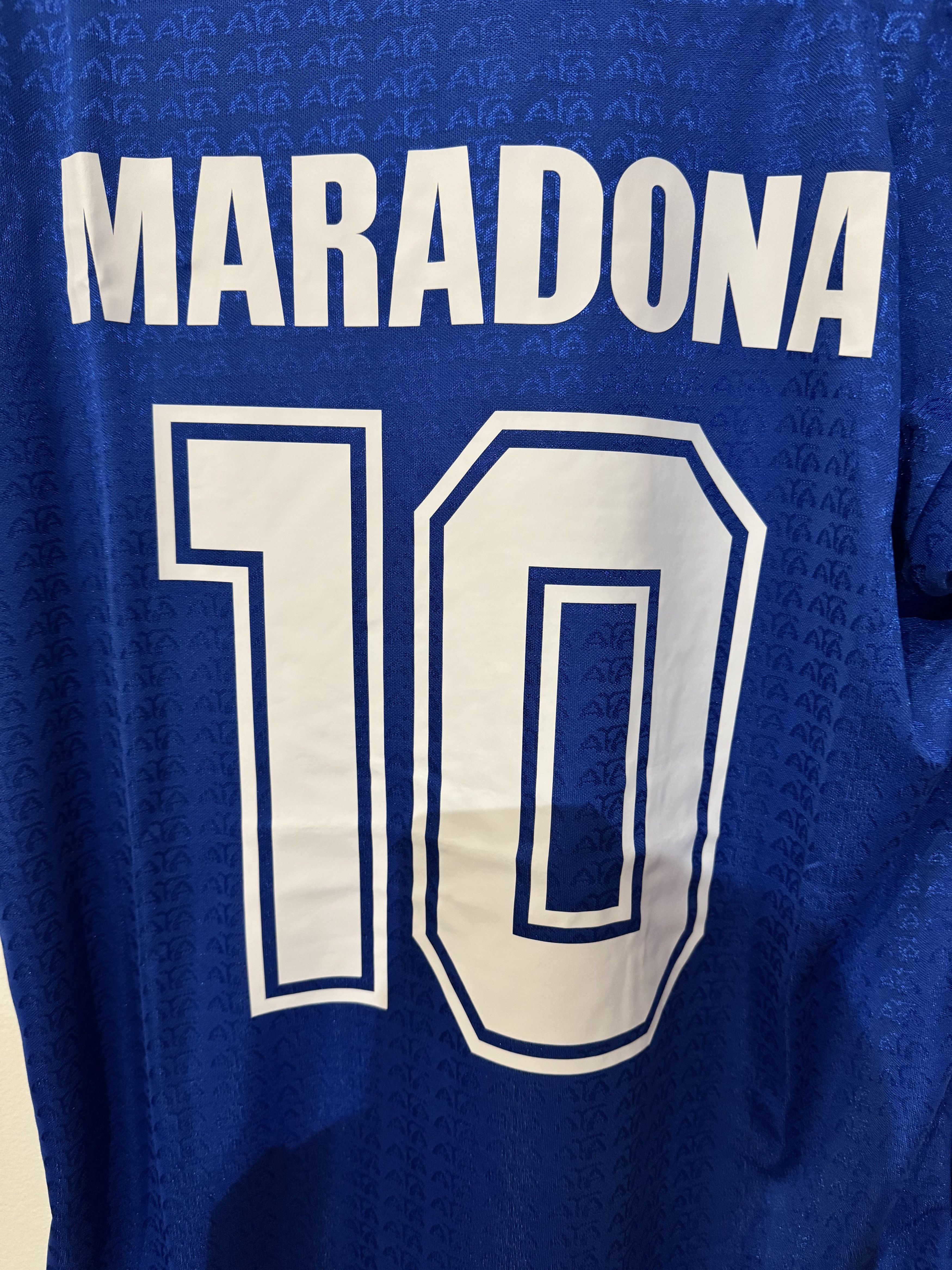 Argentina MARADONA #10 Retro Soccer Jersey Men’s NWT 2XL