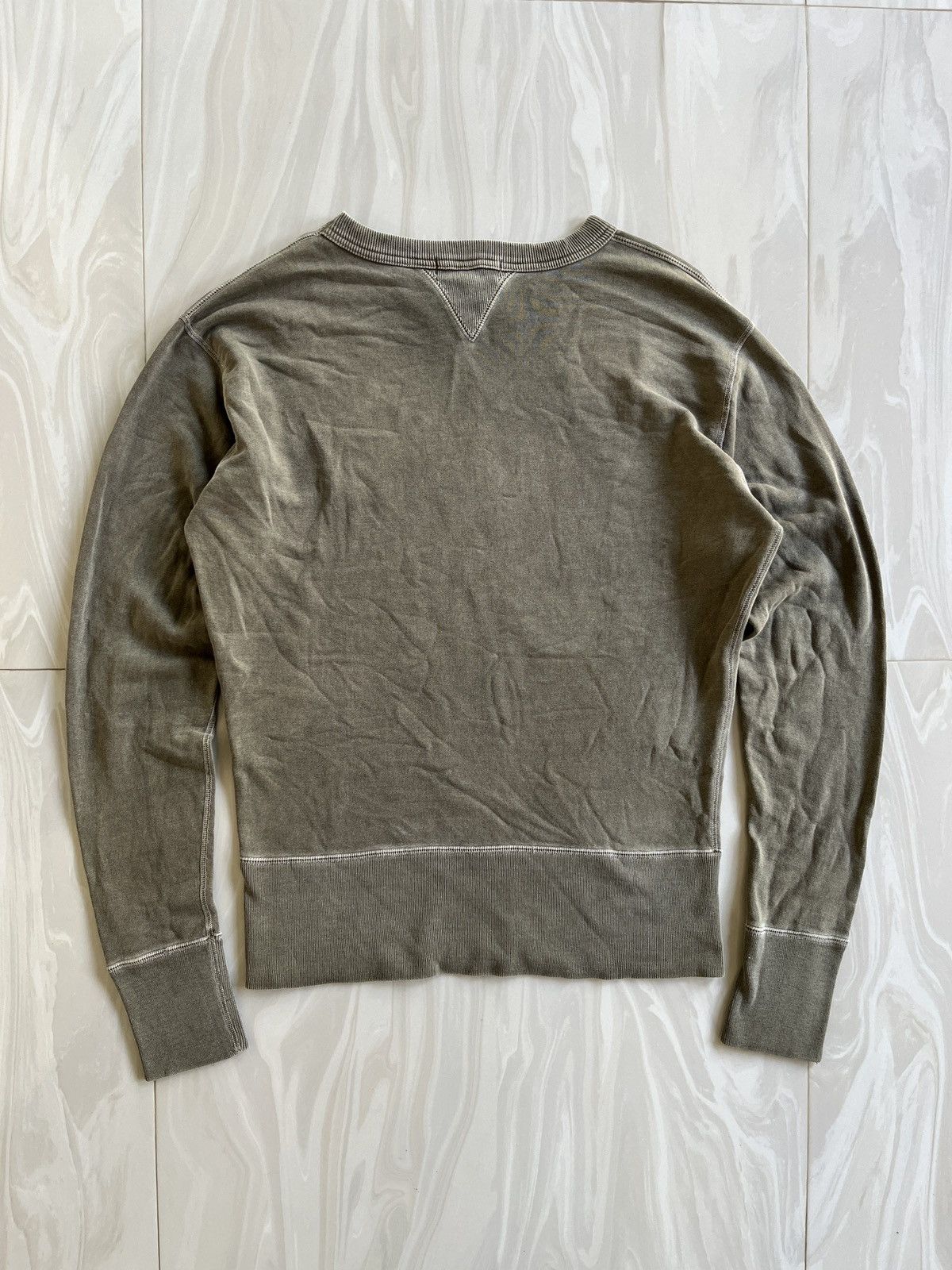 Russell Athletic × Vintage Faded Boon Double V sweater🍀 Size US M / EU 48-50 / 2 - 3 Thumbnail