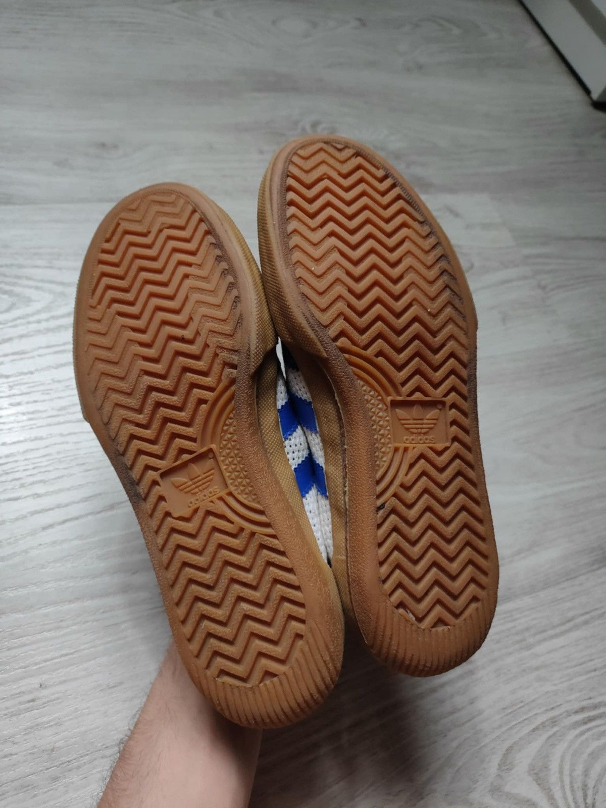 Adidas × Vintage Vintage 80s Adidas GAT samba style sneakers Size US 7 / IT 37 - 6 Thumbnail