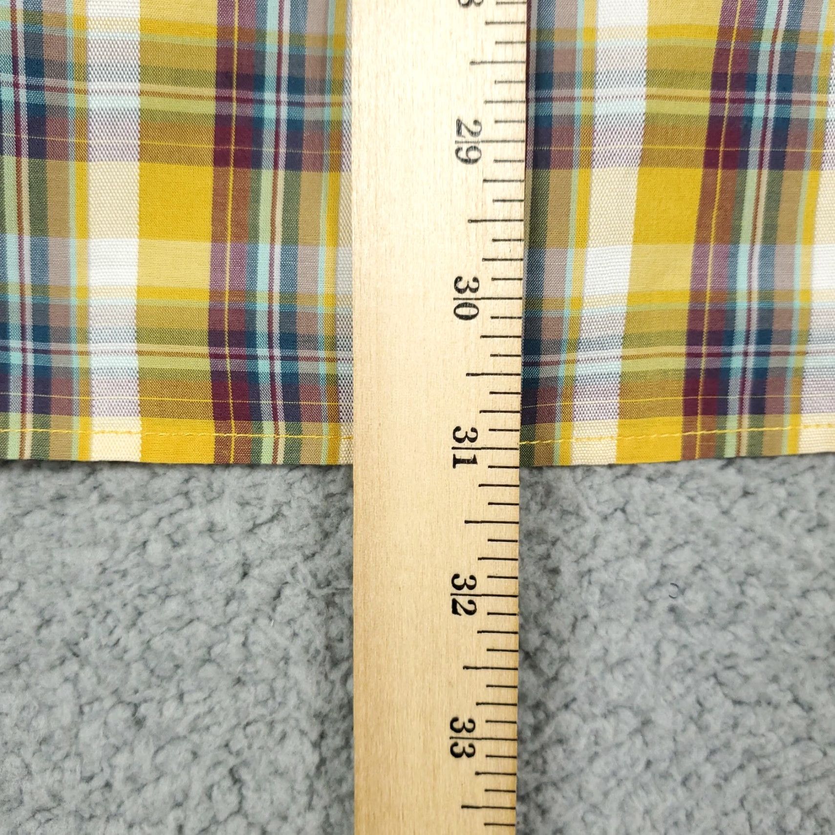 Jared Lang Jared Lang Yellow Plaid Button-Up Shirt 2XL Men’s Long Sleeve Cotton Casual Fit Shirt Mens Size 2XL Yellow Plaid Casual Button-Front Men’s Shirt Size US XXL / EU 58 / 5 - 5 Thumbnail