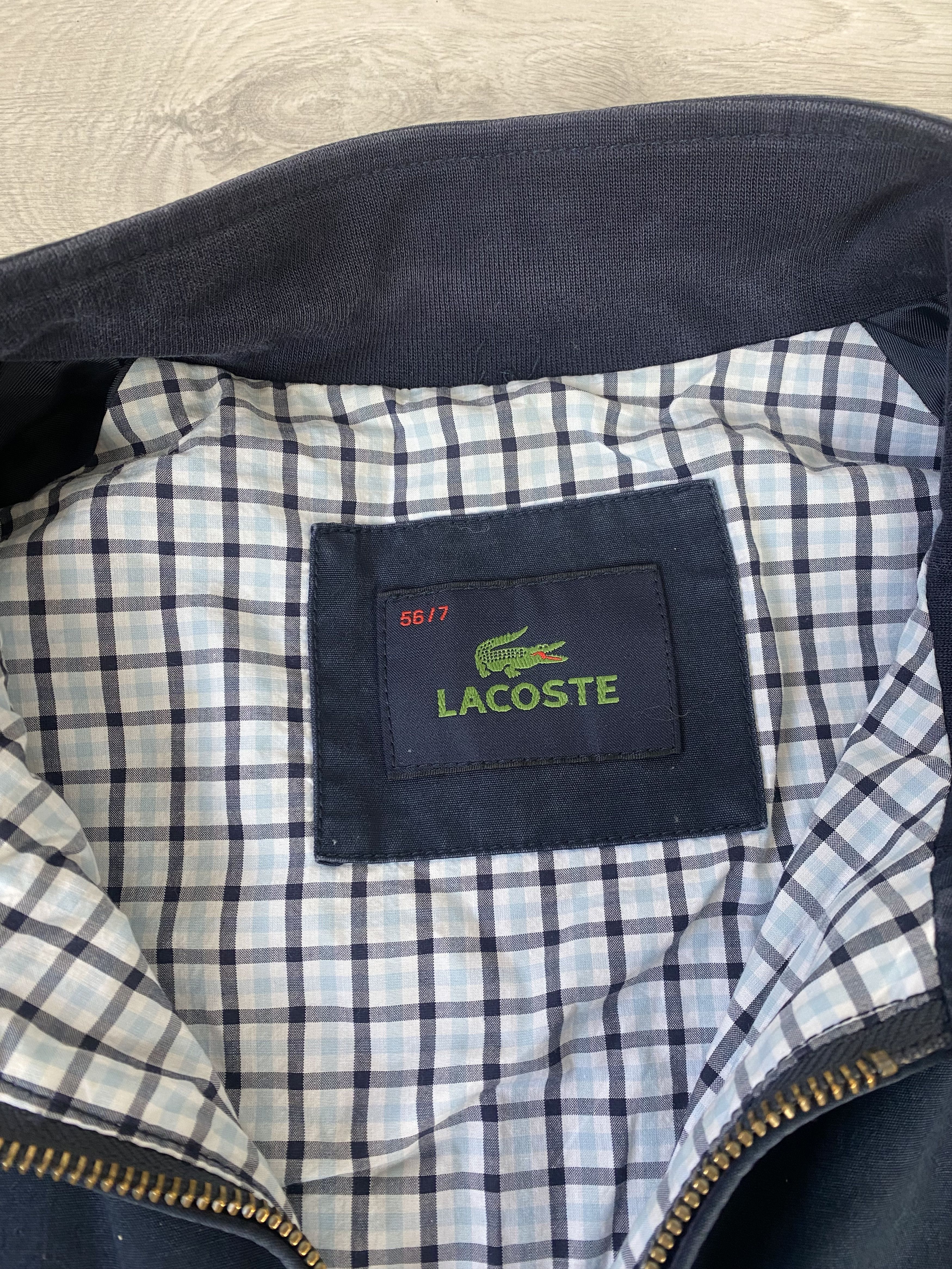 Lacoste × Vintage Lacoste Vintage Bomber Jacket Size US XL / EU 56 / 4 - 9 Thumbnail
