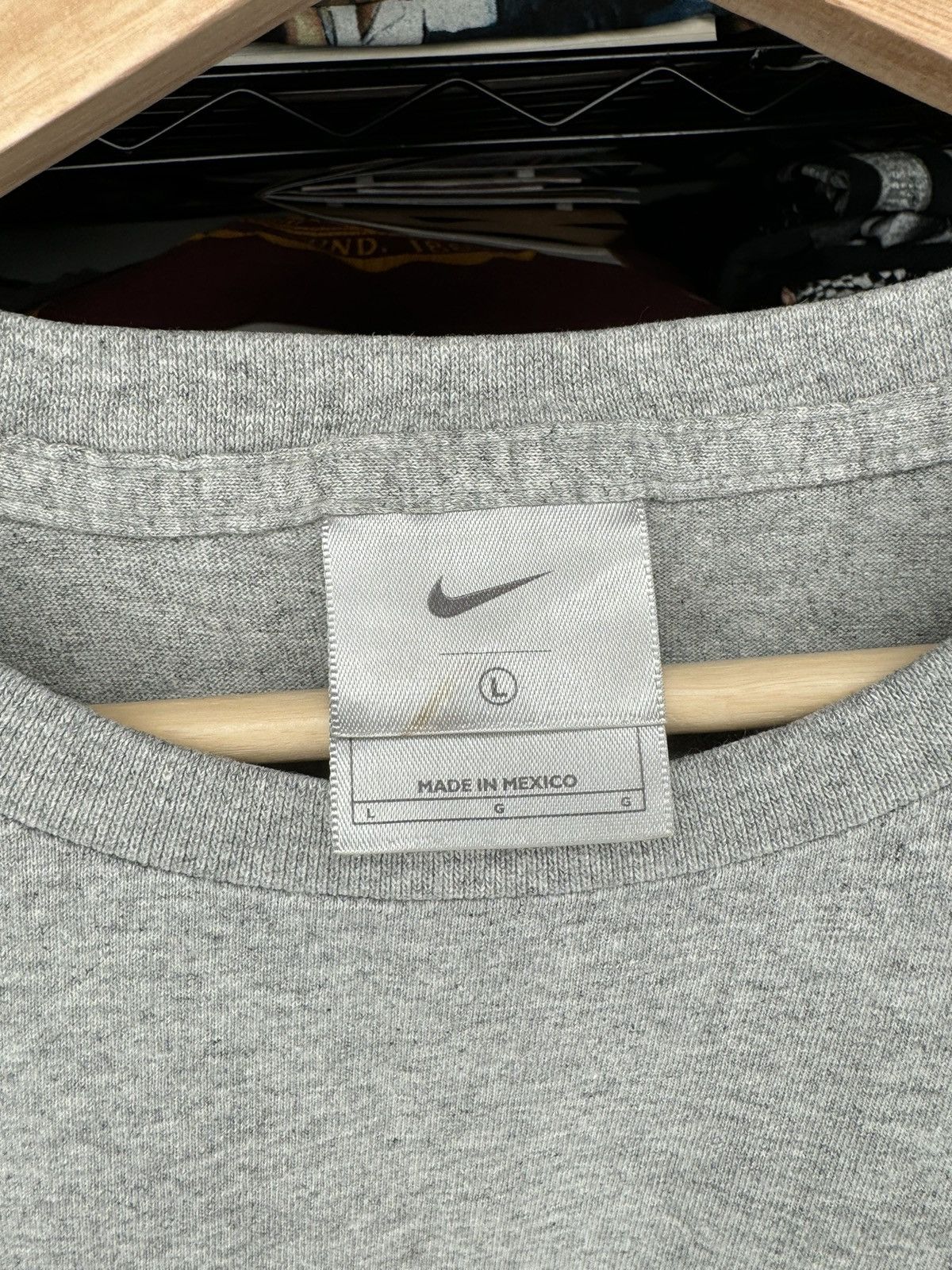 Nike × Vintage Vintage Nike Basketball Stick Figure Sketch Large Tee Size US L / EU 52-54 / 3 - 5 Thumbnail