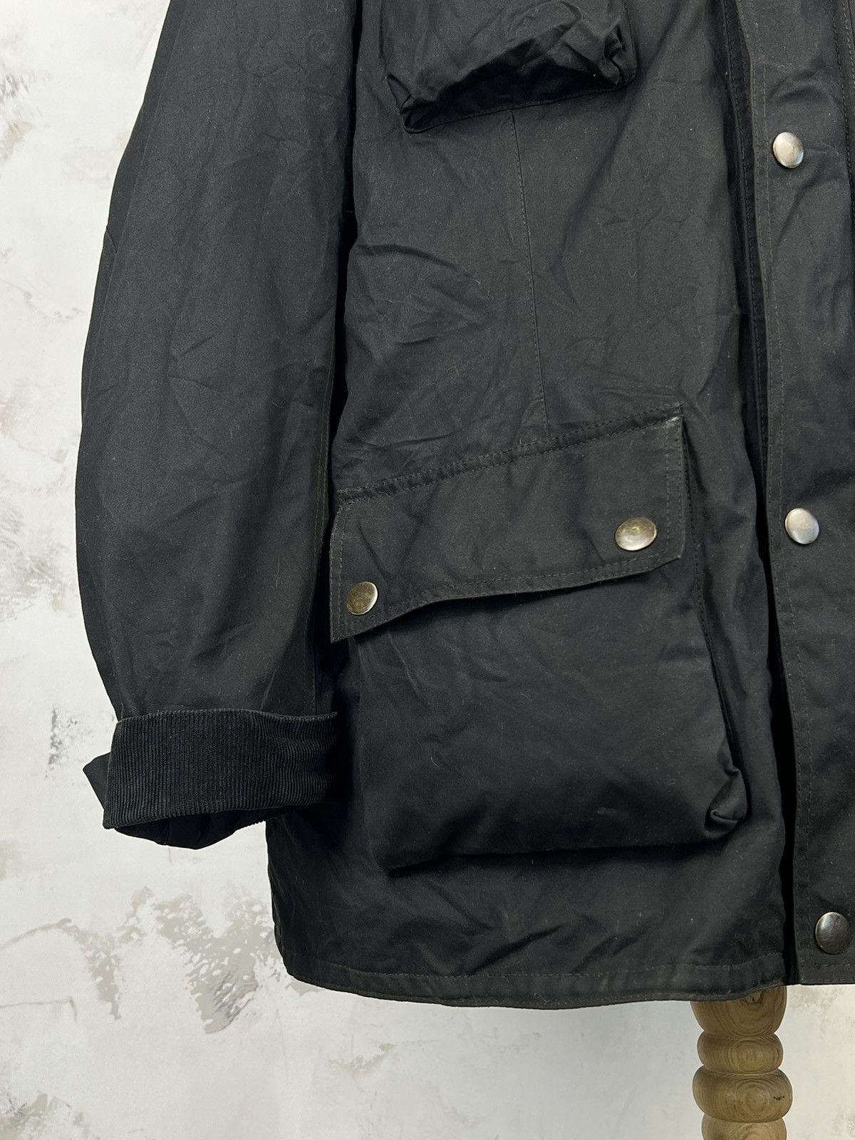 Vintage Vintage Richa Motorcycle Waxed Jacket Padded Riding Coat 5XL Size US XXL / EU 58 / 5 - 6 Thumbnail