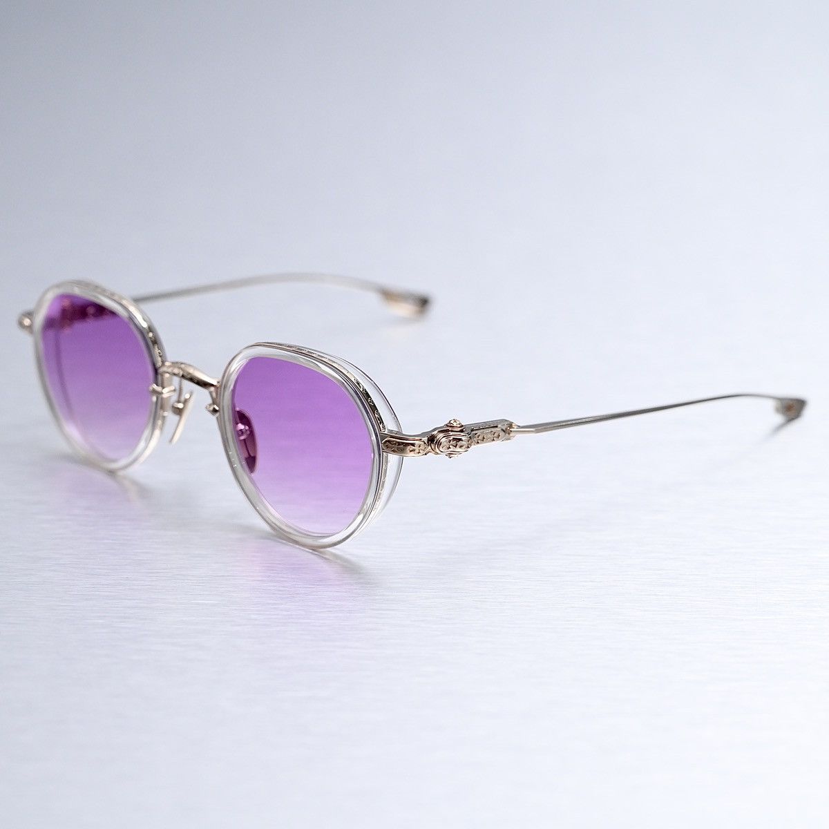 Chrome Hearts CHROME HEARTS SEX T-9 CRYSTAL GP TOKYO NIGHT SUNGLASSES Size ONE SIZE - 2 Thumbnail