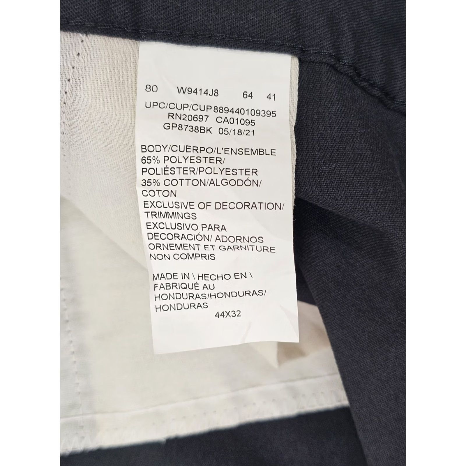 Dickies Dickies Flex Double Knee Relaxed Fit Pants Men 44x32 Skater Y2K Wide Leg Workwear Black EUC Size US 44 / EU 60 - 7 Thumbnail