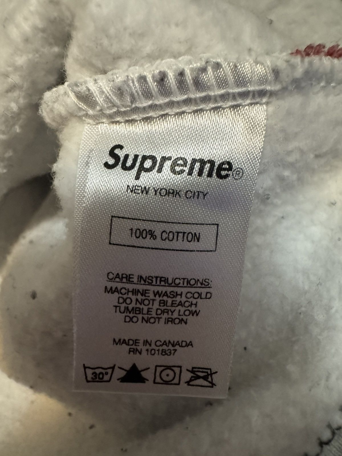 Supreme Supreme Split Arc Logo Crewneck Sweatshirt Size US XL / EU 56 / 4 - 9 Thumbnail