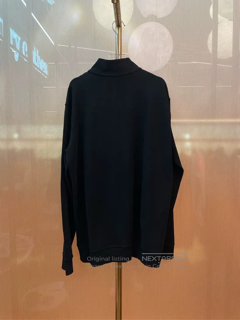 Valentino Valentino Black long-sleeved sweatshirt Size XXL / US 16-18 / IT 52-54 - 2 Thumbnail