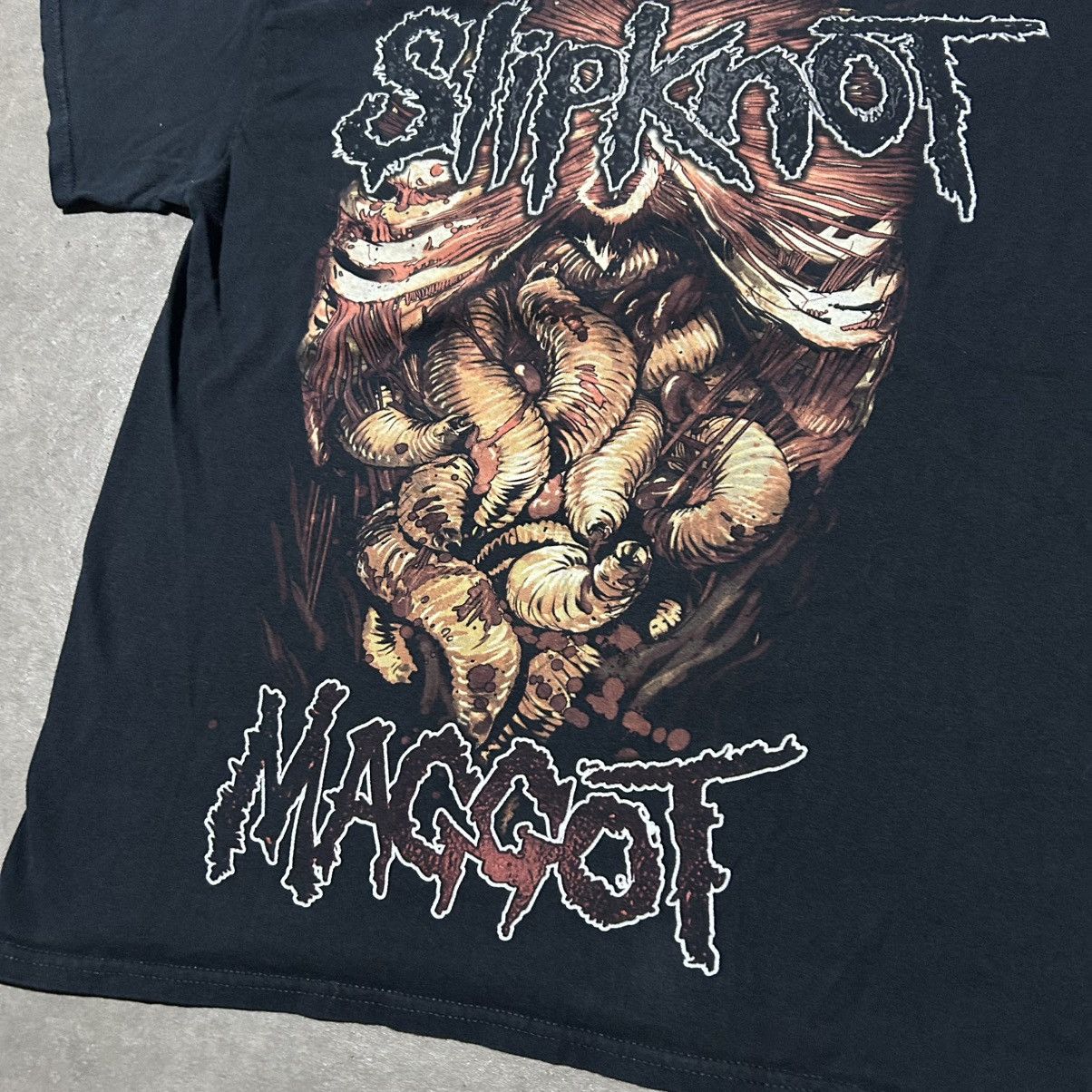 Slipknot Slipknot maggot band tee shirt sz large Size US L / EU 52-54 / 3 - 4 Thumbnail