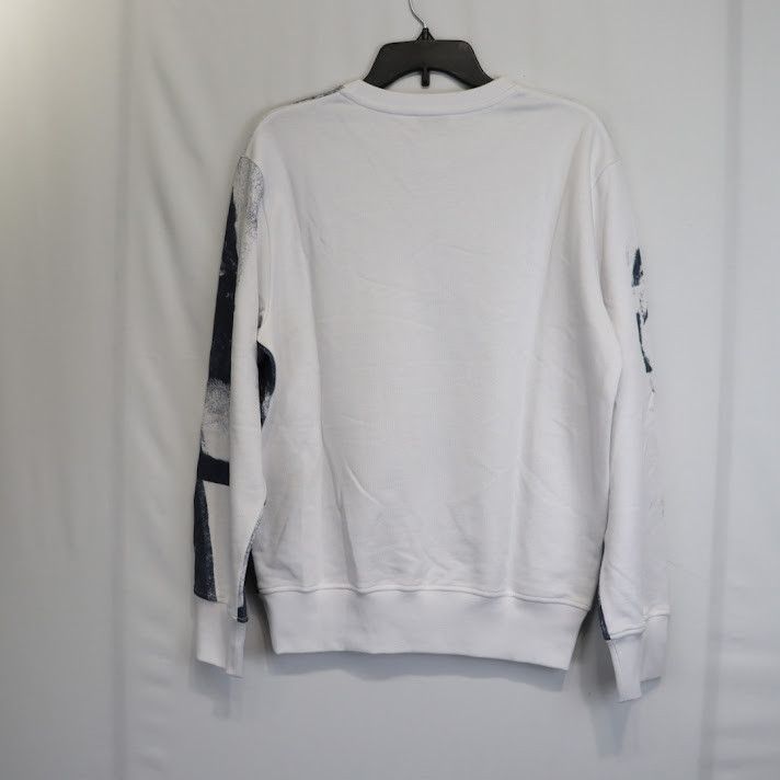 Alexander McQueen o1rshd1 ***Defect / Sweatshirt in Blue and White Size US M / EU 48-50 / 2 - 8 Thumbnail