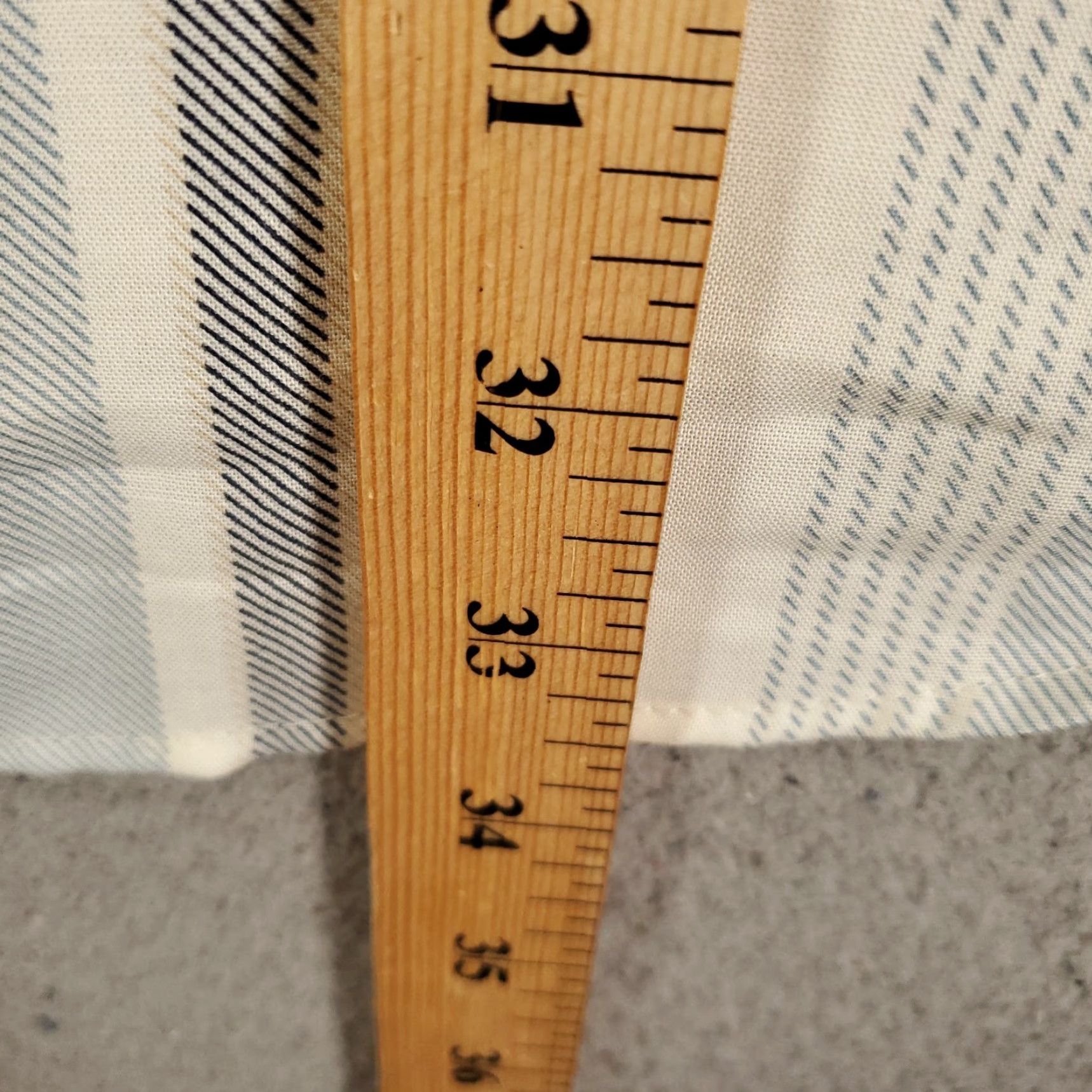 Torrid Torrid Blouse Womens 5X Multicolor Ivory Gray 1/4 Button Challis Sailing Stripe NWT Size XXL / US 16-18 / IT 52-54 - 3 Thumbnail