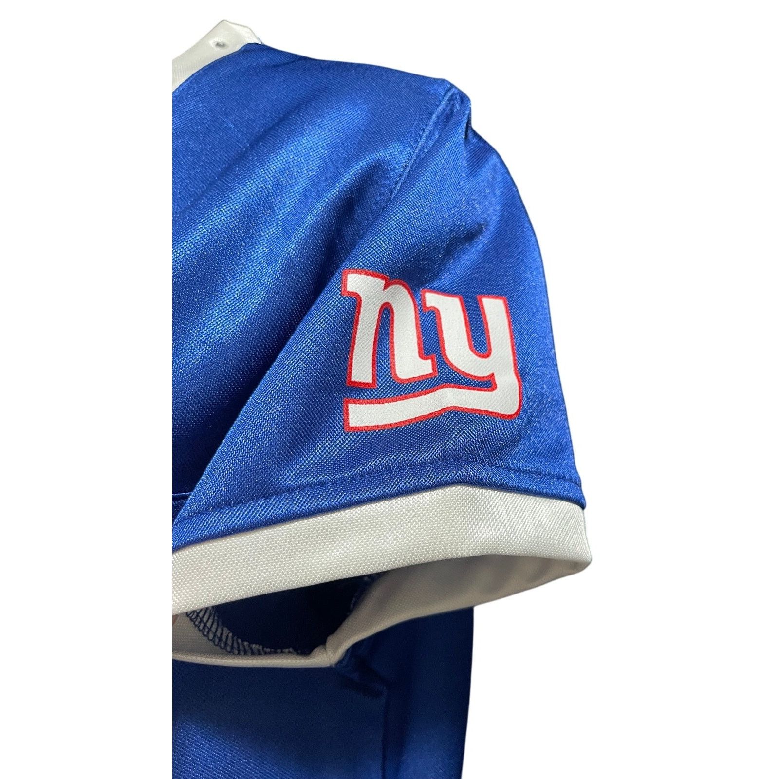 NFL NFL New York Giants Short Sleeve Blue Tie Side Blouse Large Size L / US 10 / IT 46 - 6 Thumbnail