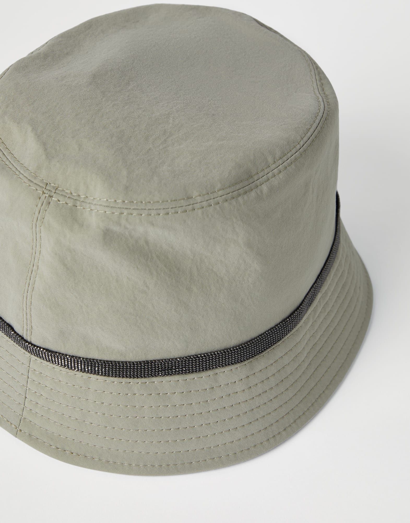 Brunello Cucinelli o1la1rc1a0425 Size: OS/Lady Cap in Green Size ONE SIZE - 2 Thumbnail