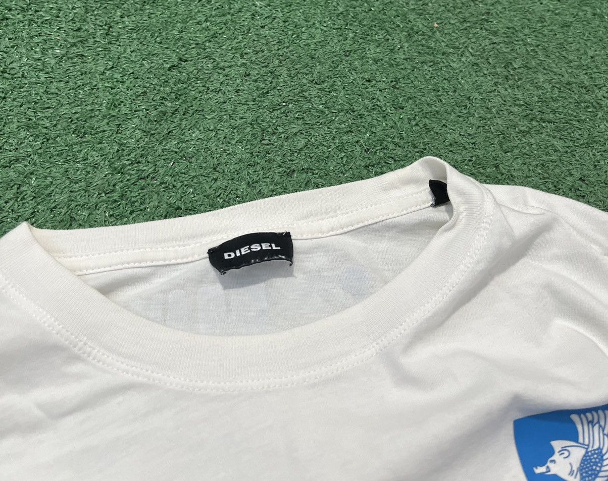 Diesel × Vintage Diesel Tokyo Longsleeve White Size US L / EU 52-54 / 3 - 5 Thumbnail