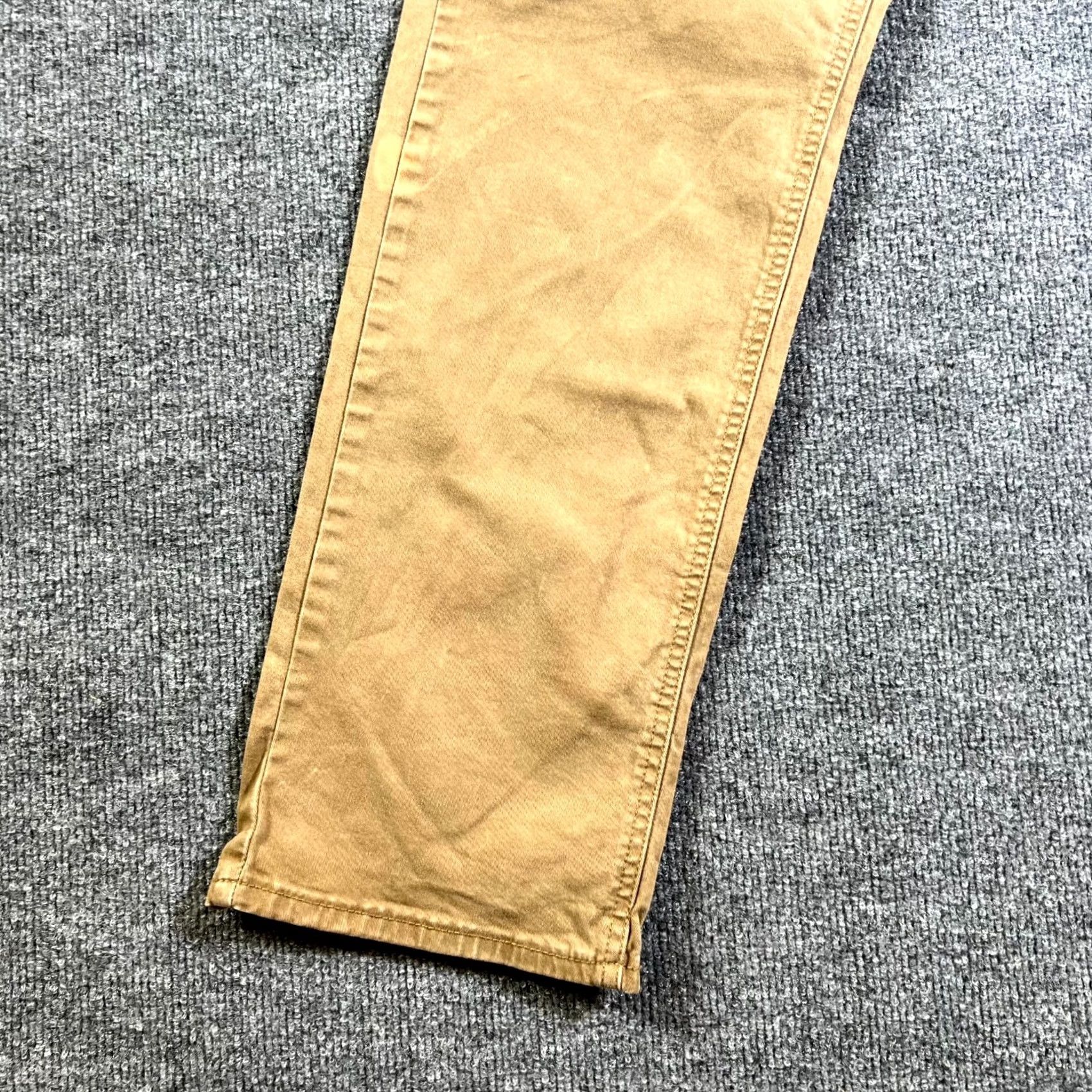 Levi's Levi's Signature S67 Athletic Pants Men's 34x34 Tan Straight Leg Chino Pants Size US 34 / EU 50 - 5 Thumbnail