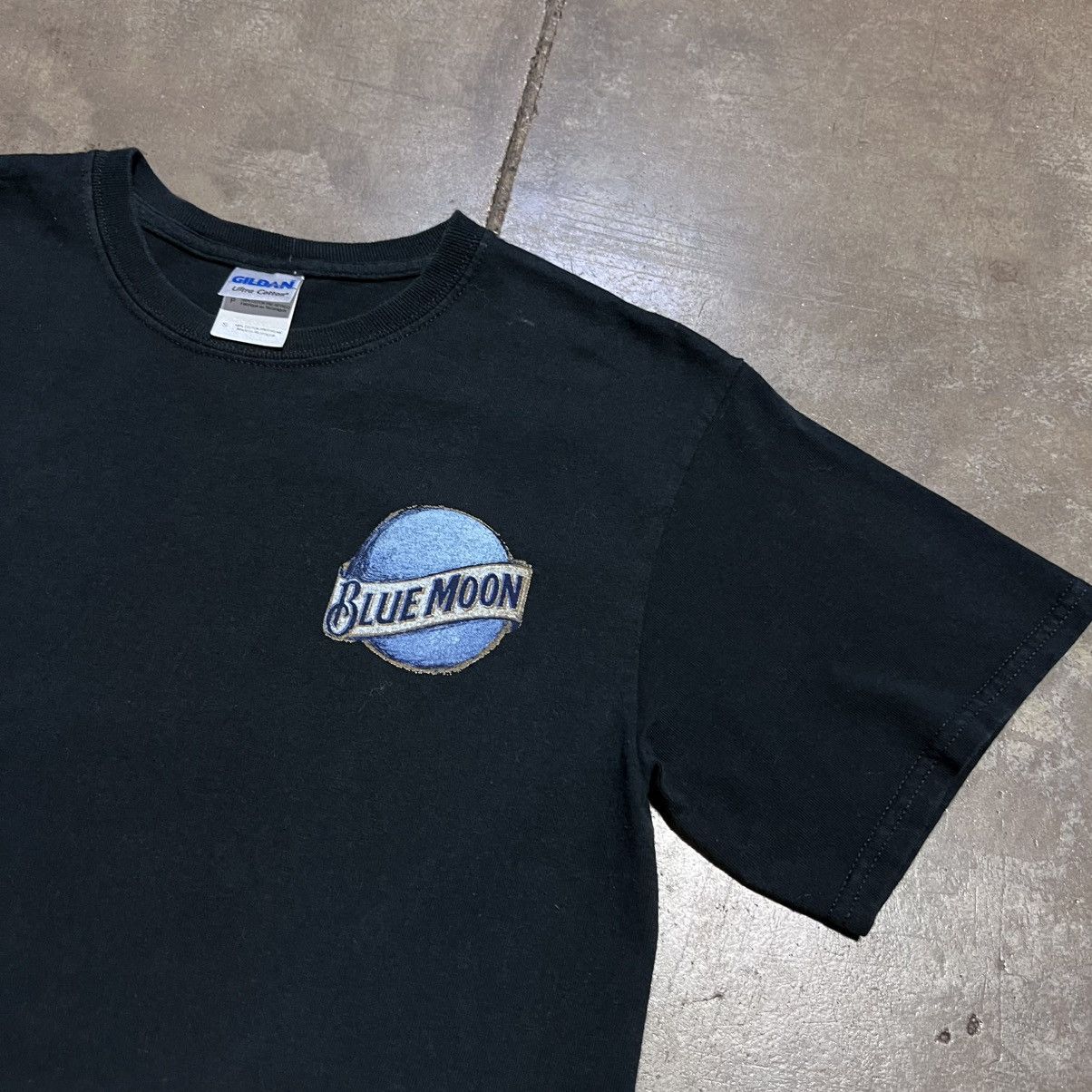 Vintage Vintage Blue Moon Coors Beer T shirt Graphic Tee Y2K Size US S / EU 44-46 / 1 - 4 Thumbnail
