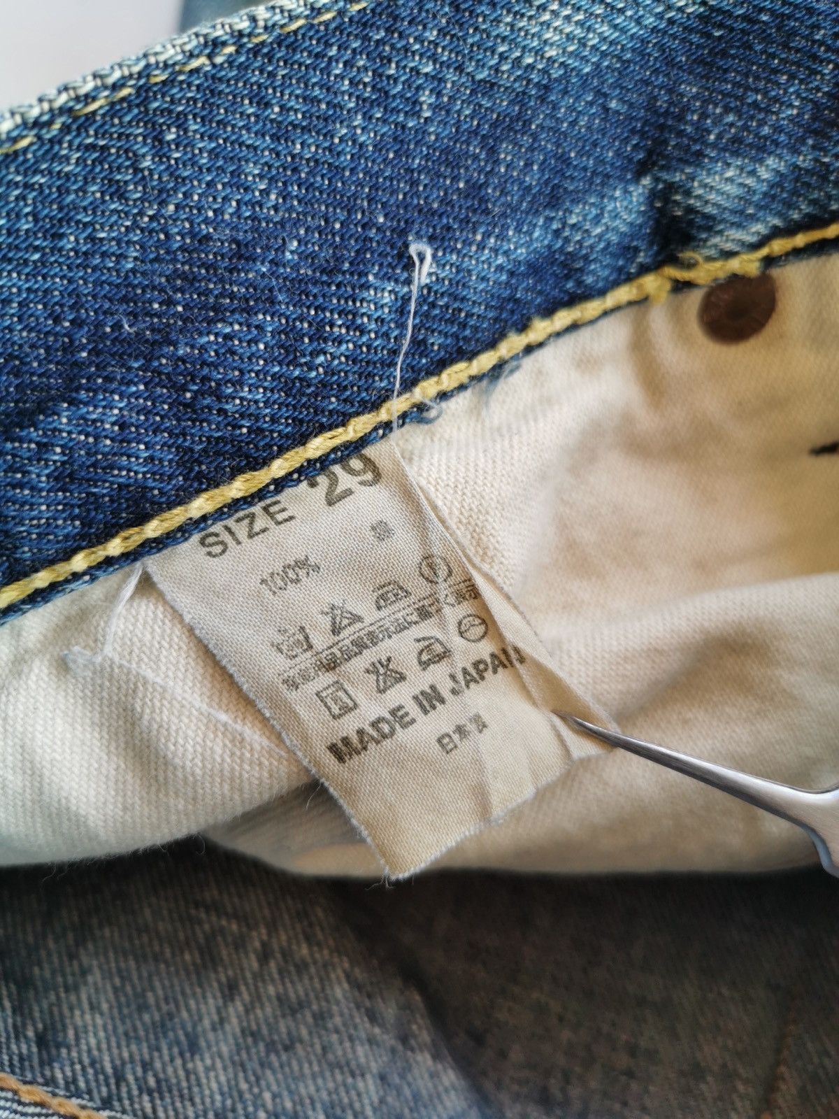 If Six Was Nine × Japanese Brand × Self Edge Jeans Selvedge Japan Size US 28 / EU 44 - 10 Thumbnail