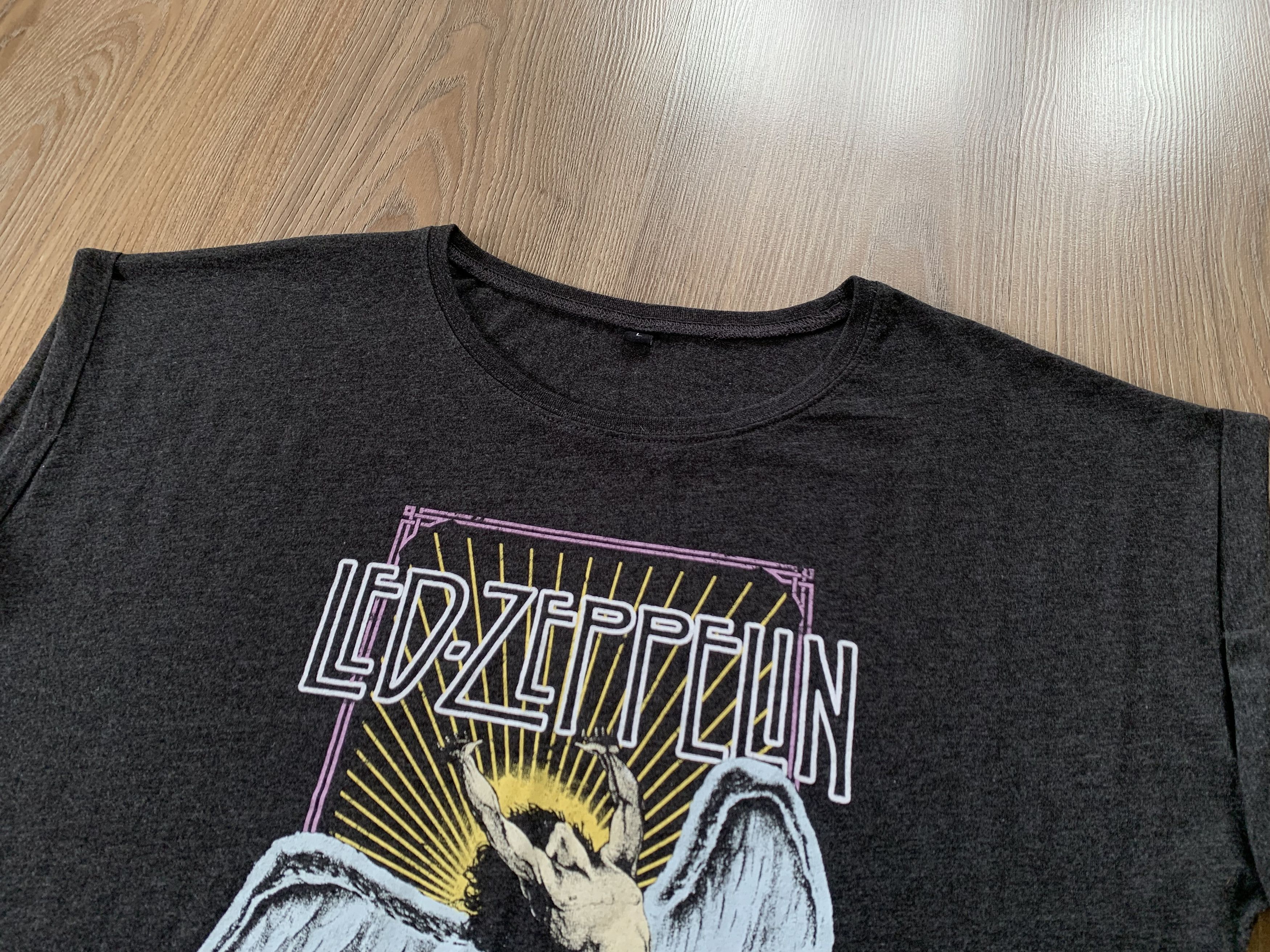 Band Tees × Led Zeppelin Led Zeppelin Angel Printed Sleeveless T Size US L / EU 52-54 / 3 - 4 Thumbnail