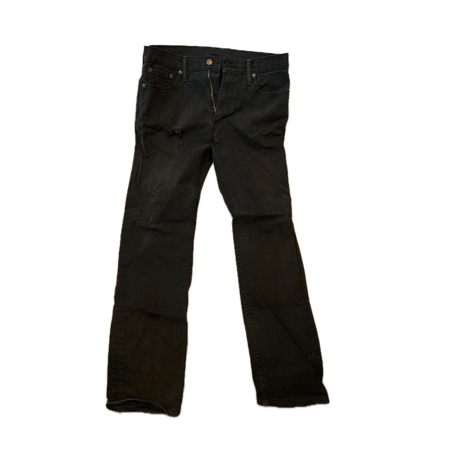 Levi's Levi's 513 Black Slim Fit Straight Leg Mens 32x32 Size US 32 / EU 48 - 1 Thumbnail