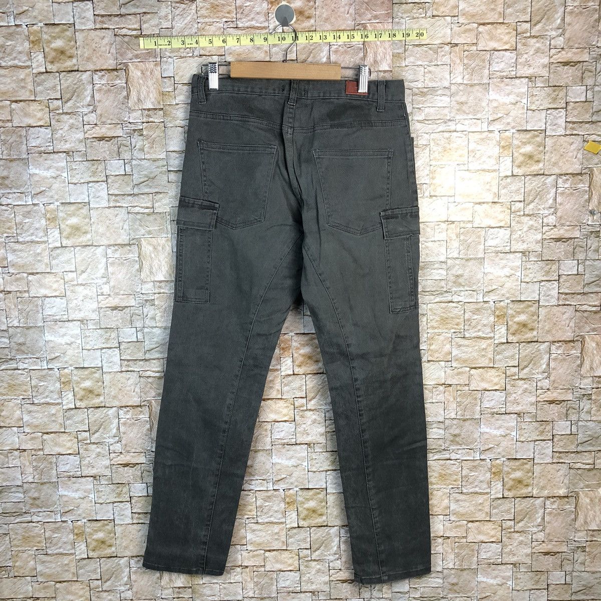Japanese Brand Studio Deep Brown Cargo Multipocket Pants #A628 Size US 29 - 16 Thumbnail