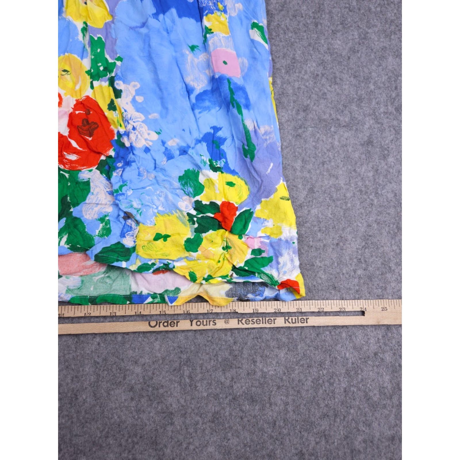 Jams World Jams World Maxi Skirt Women's S Long Multicolor Floral Abstract Casual Summer Spring Women Size 28" / US 6 / IT 42 - 7 Thumbnail