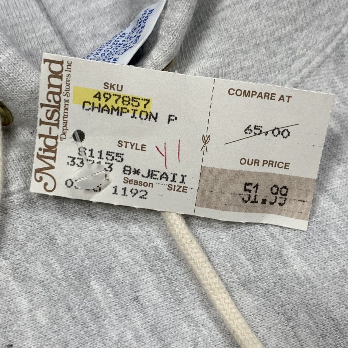 Champion deadstock champion reverse weave hoodie script Large NEW Size US L / EU 52-54 / 3 - 3 Thumbnail