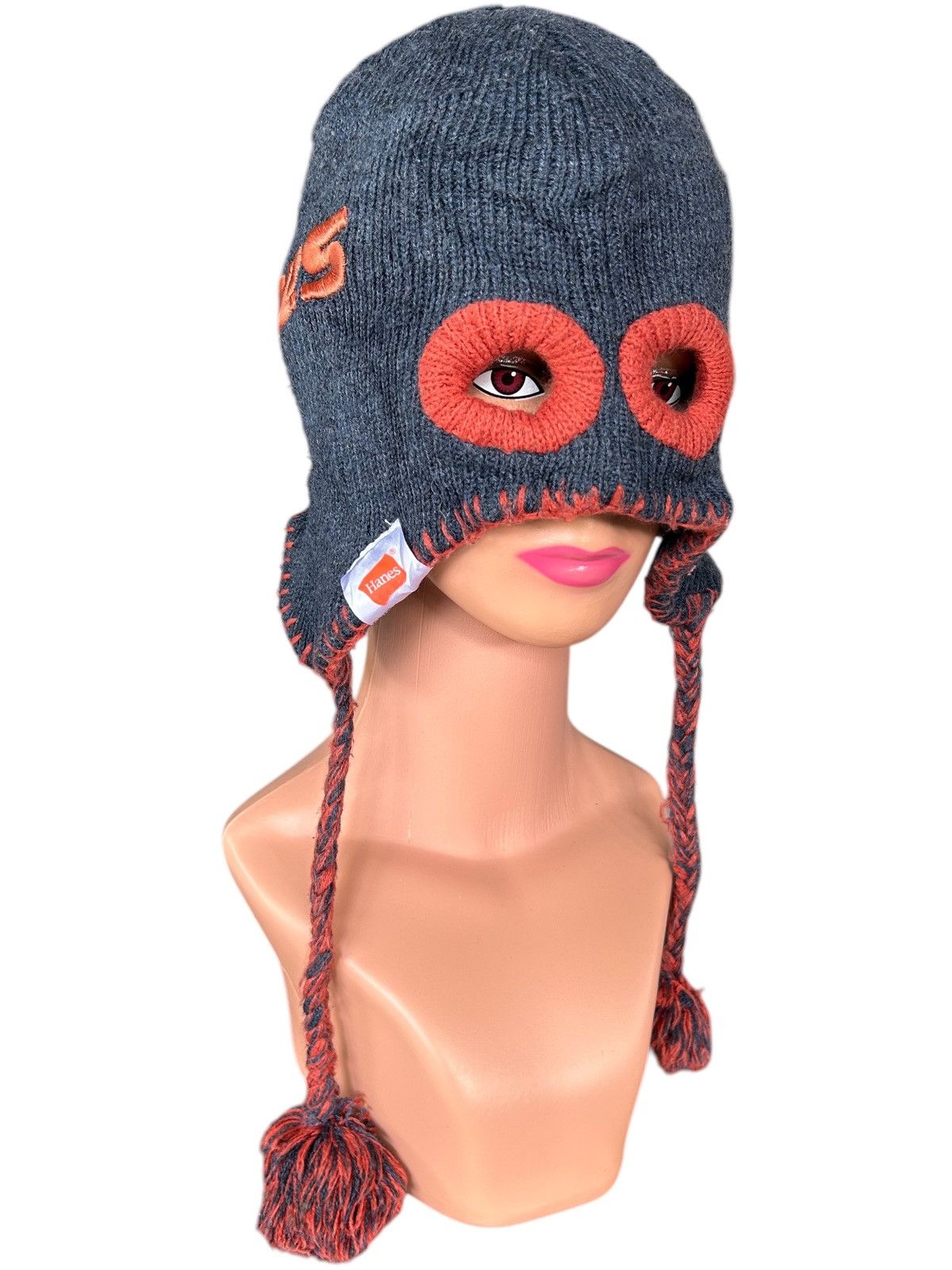 Japanese Brand × Kapital × Vintage Masked Beanie Hats Hanes Japanese Style Rare Size ONE SIZE - 1 Thumbnail