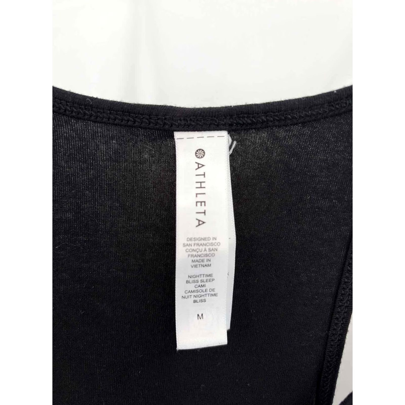 Athleta Athleta Tank Top Black Size Medium Pre-Owned Regular Women’s? Size M / US 6-8 / IT 42-44 - 3 Thumbnail