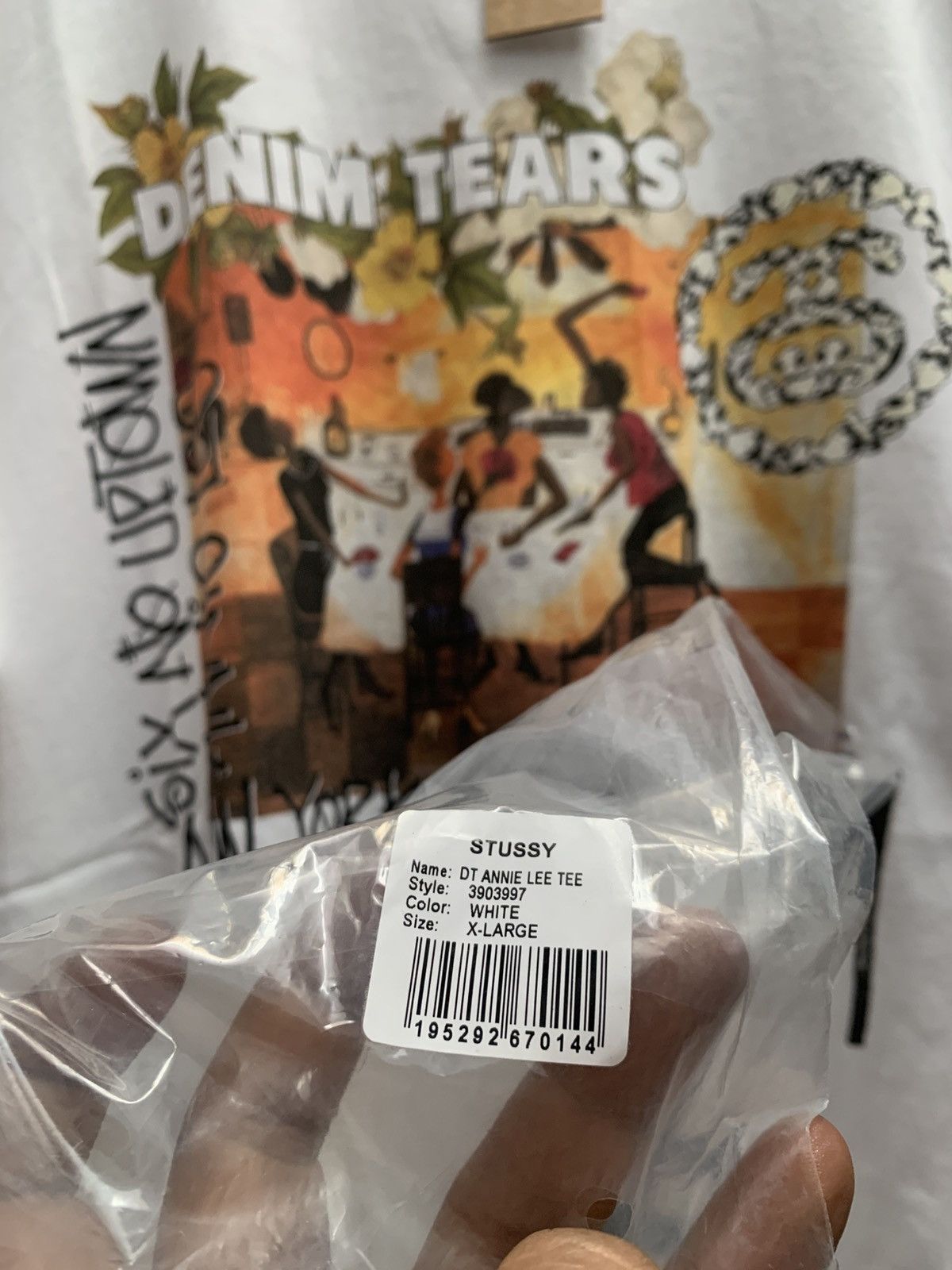 DENIM TEARS Stussy x Denim Tears Annie Lee Size US XL / EU 56 / 4 - 2 Thumbnail