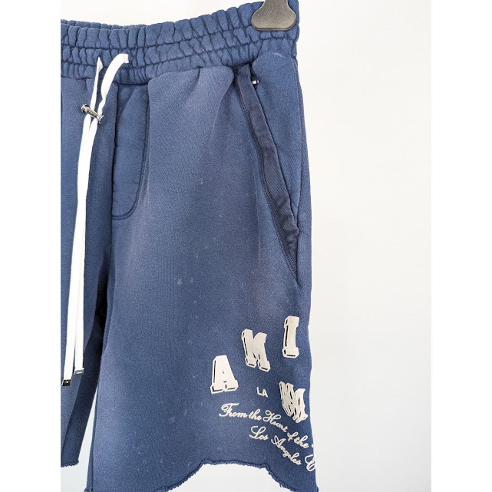 Amiri o1rshd1 Vintage Collegiate Shorts in Blue Size US 34 / EU 50 - 9 Thumbnail
