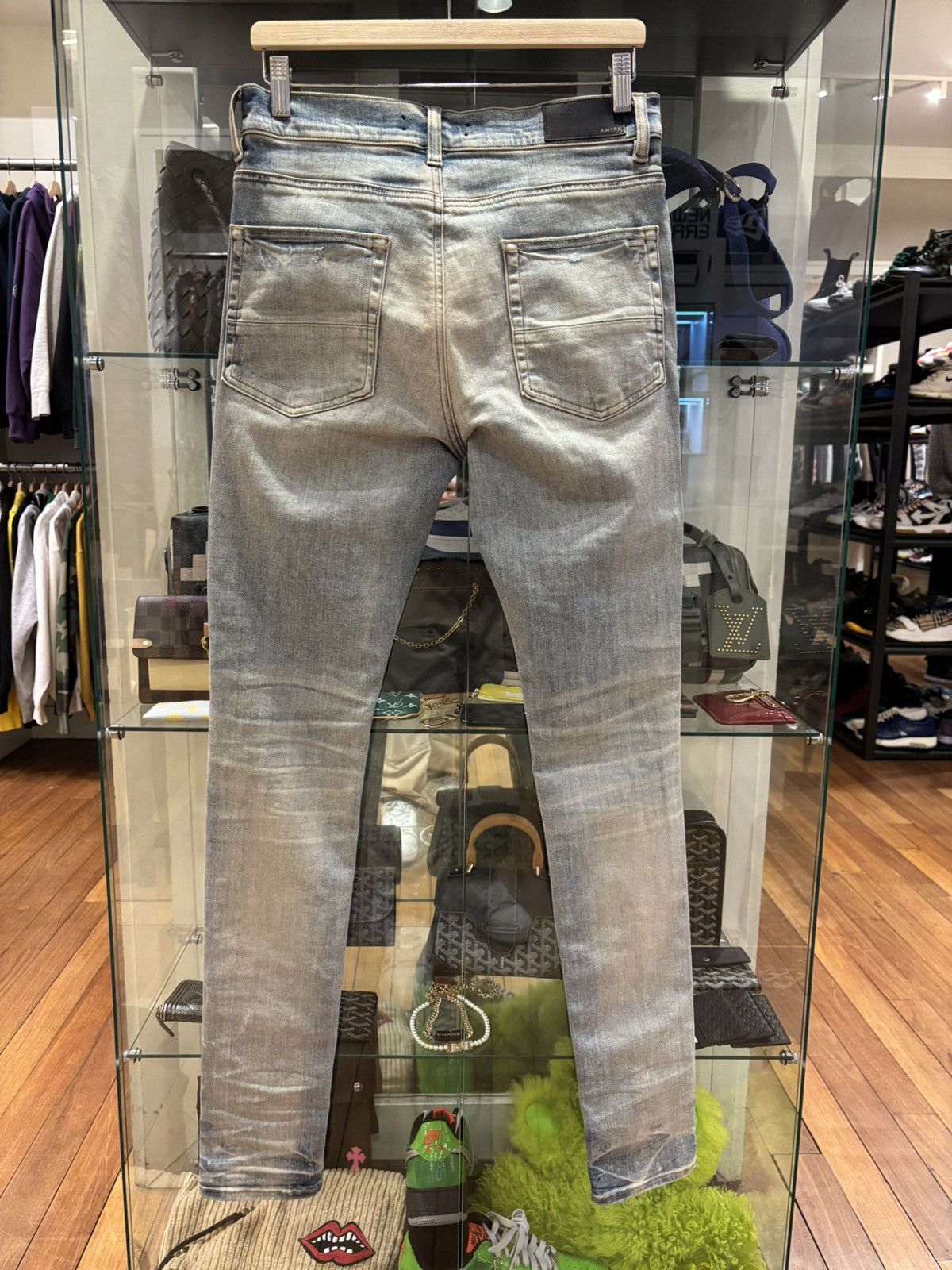 Amiri Amiri Thrasher Multi Patch Denim Jeans Size US 31 - 2 Thumbnail