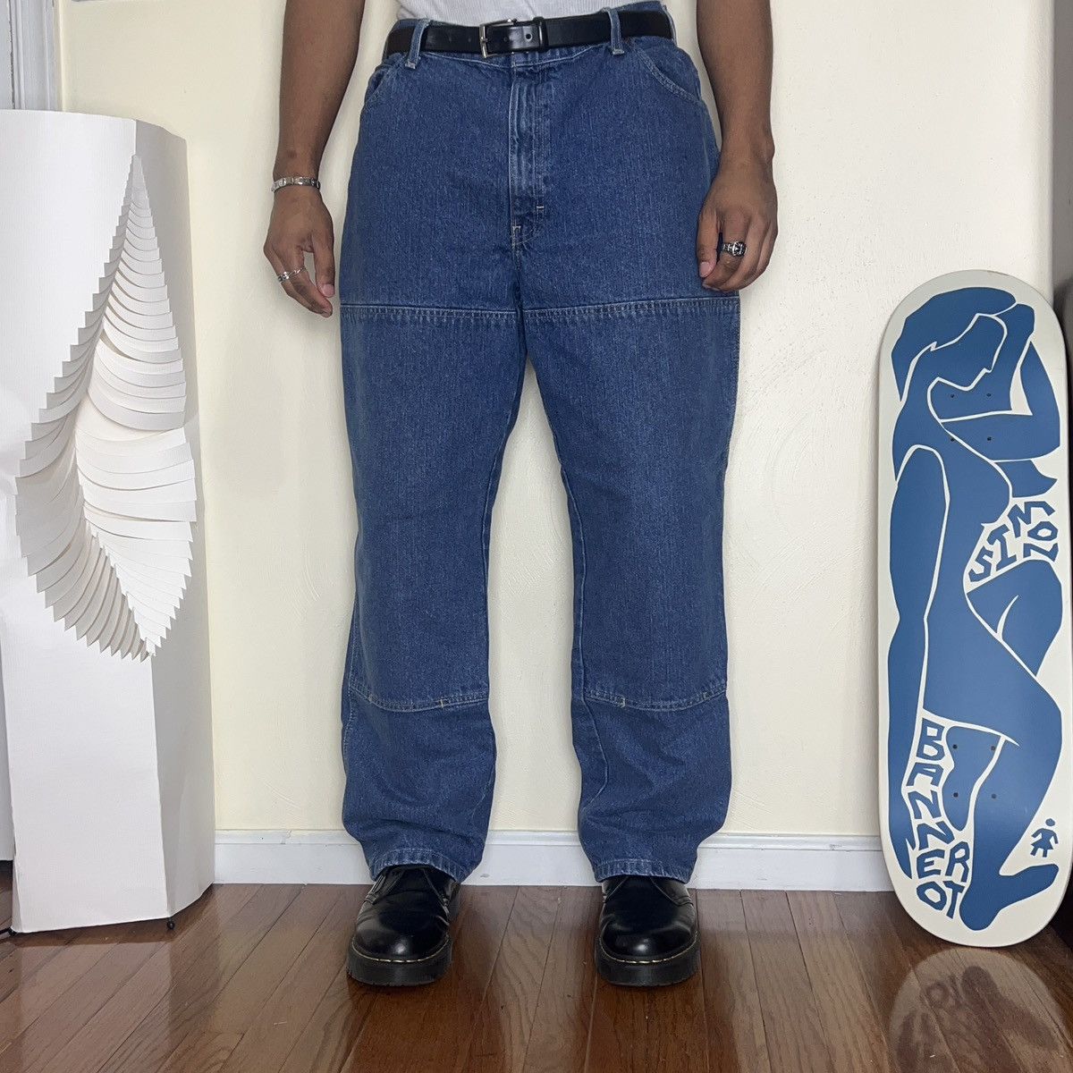 Dickies × Vintage Dickies Double Knee Jeans Size US 38 / EU 54 - 6 Thumbnail