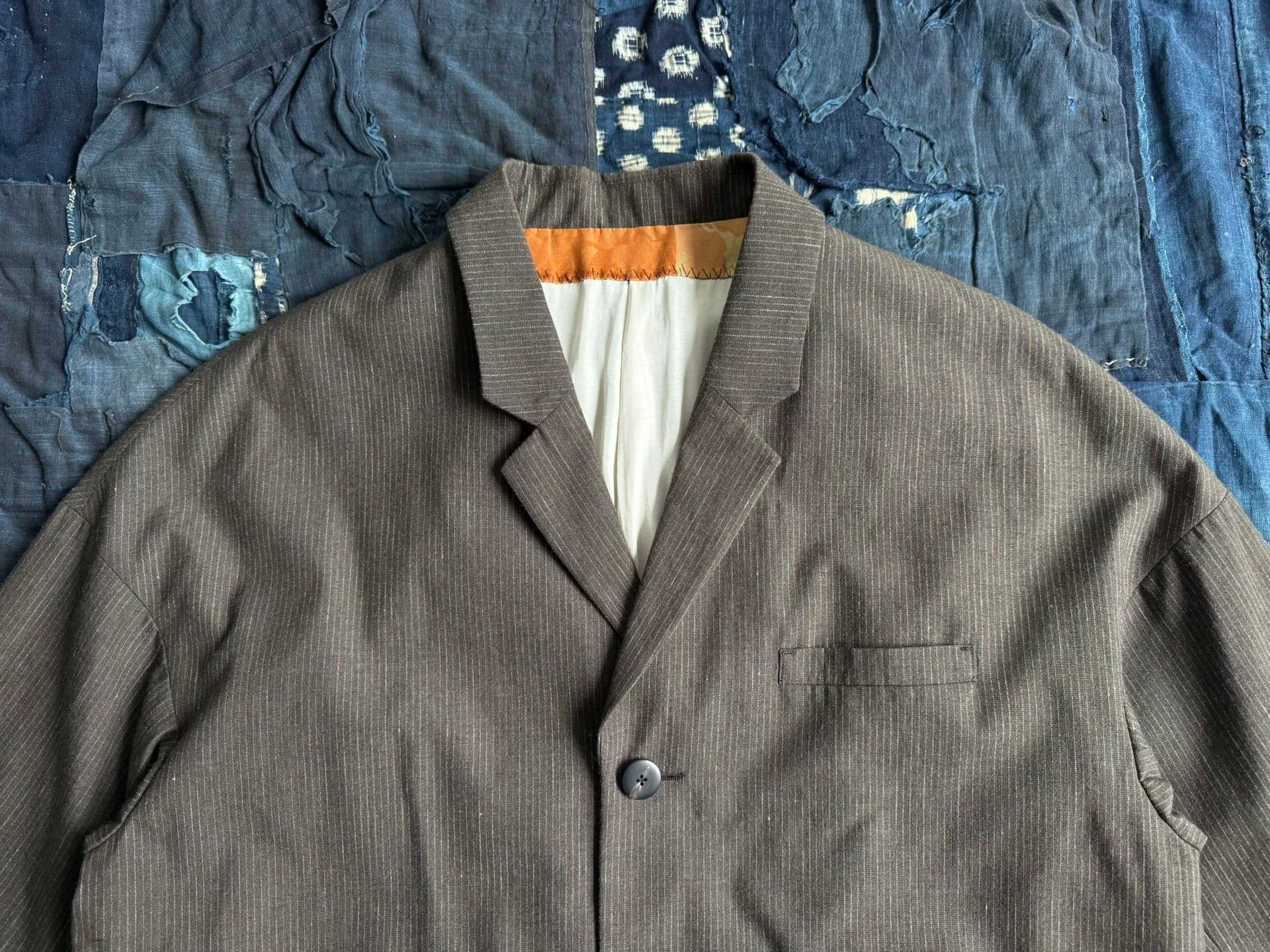 Visvim VISVIM 23SS HAMMONS JKT SANTOME Linen Wool Blend Blazer 4 Size US XL / EU 56 / 4 - 4 Thumbnail
