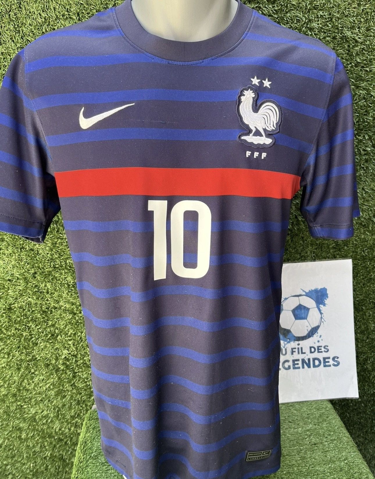 Nike Jersey mbappe team at french Size US S / EU 44-46 / 1 - 2 Thumbnail