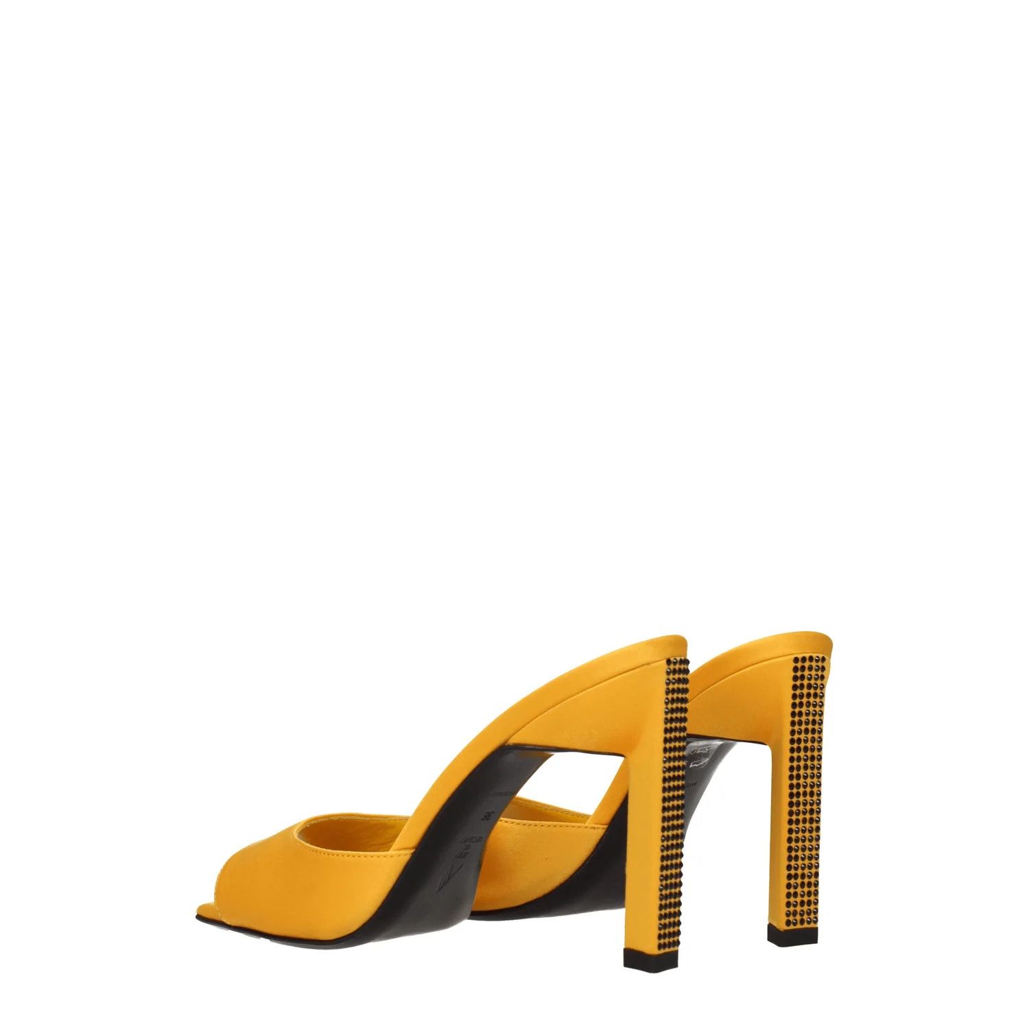 The Attico ob1o1e1224 Satin Sandals in Orange/Pumpkin Size US 8 / IT 38 - 4 Thumbnail