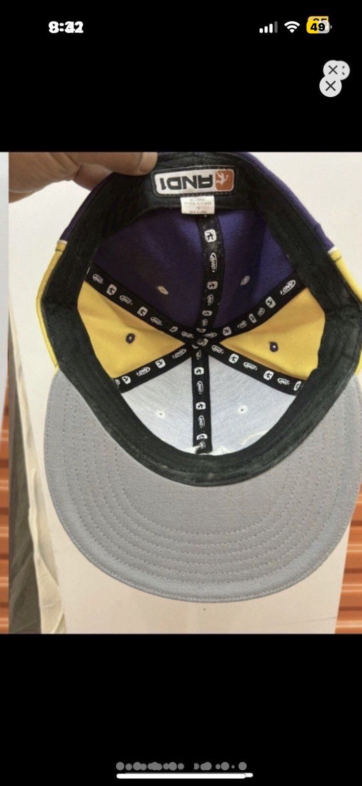Vintage ***FINAL DROP***RARE 00s AND 1 CALI PINWHEEL FITTED CAP 73/8 Size ONE SIZE - 5 Thumbnail