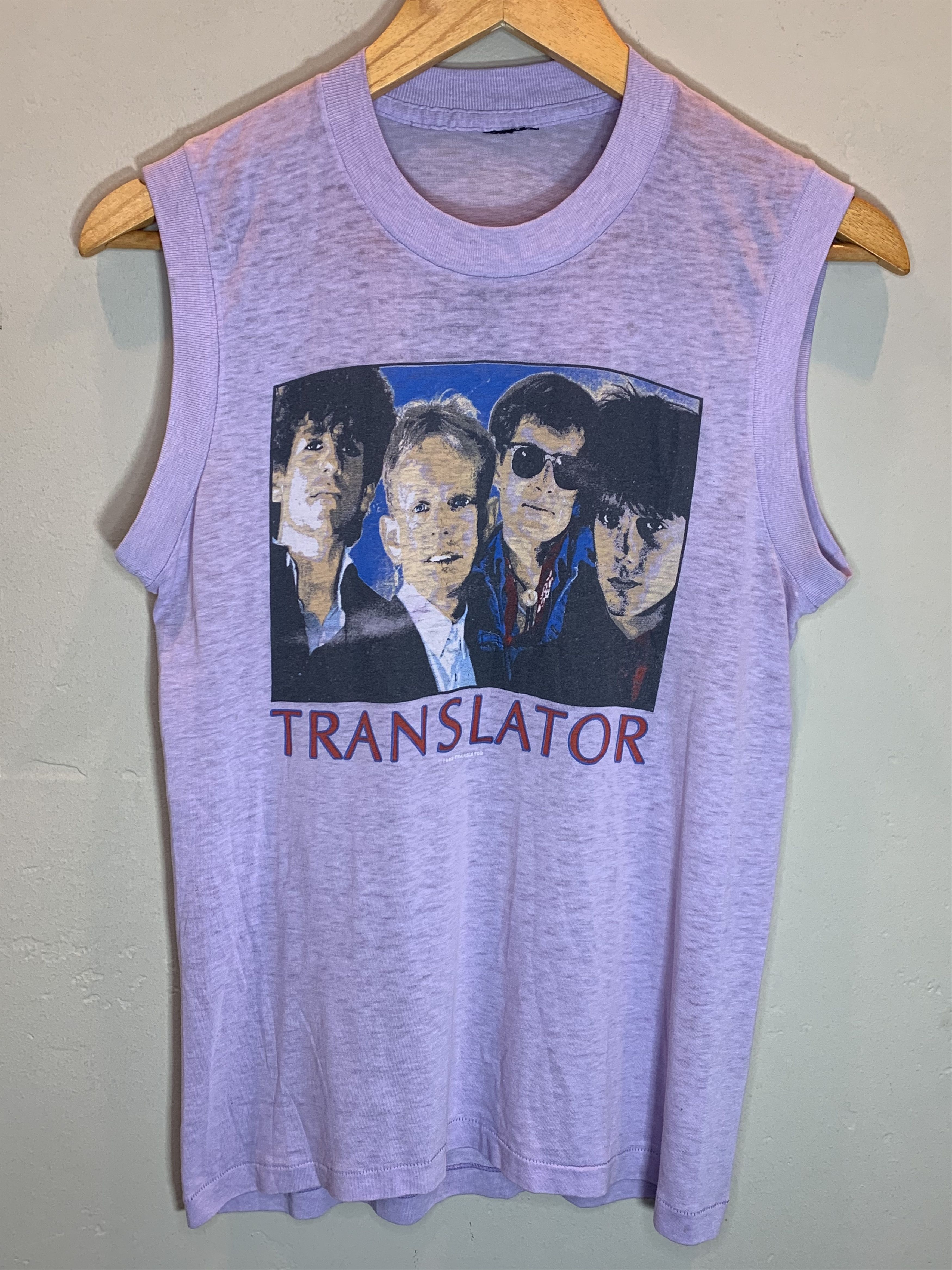 Band Tees *RARE* Vintage 1983 Translator No Time Like Now Tank Top Size US M / EU 48-50 / 2 - 1 Thumbnail
