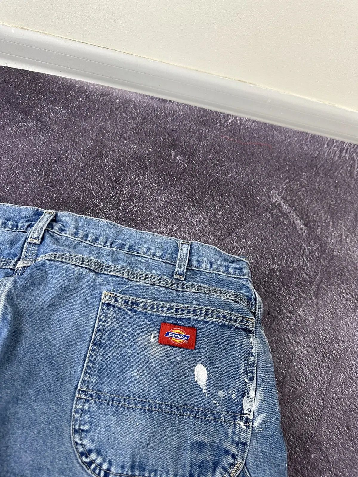 Dickies × Vintage Vintage Dickies USA Light Blue Denim Hype Baggy Jeans Size US 42 / EU 58 - 6 Thumbnail