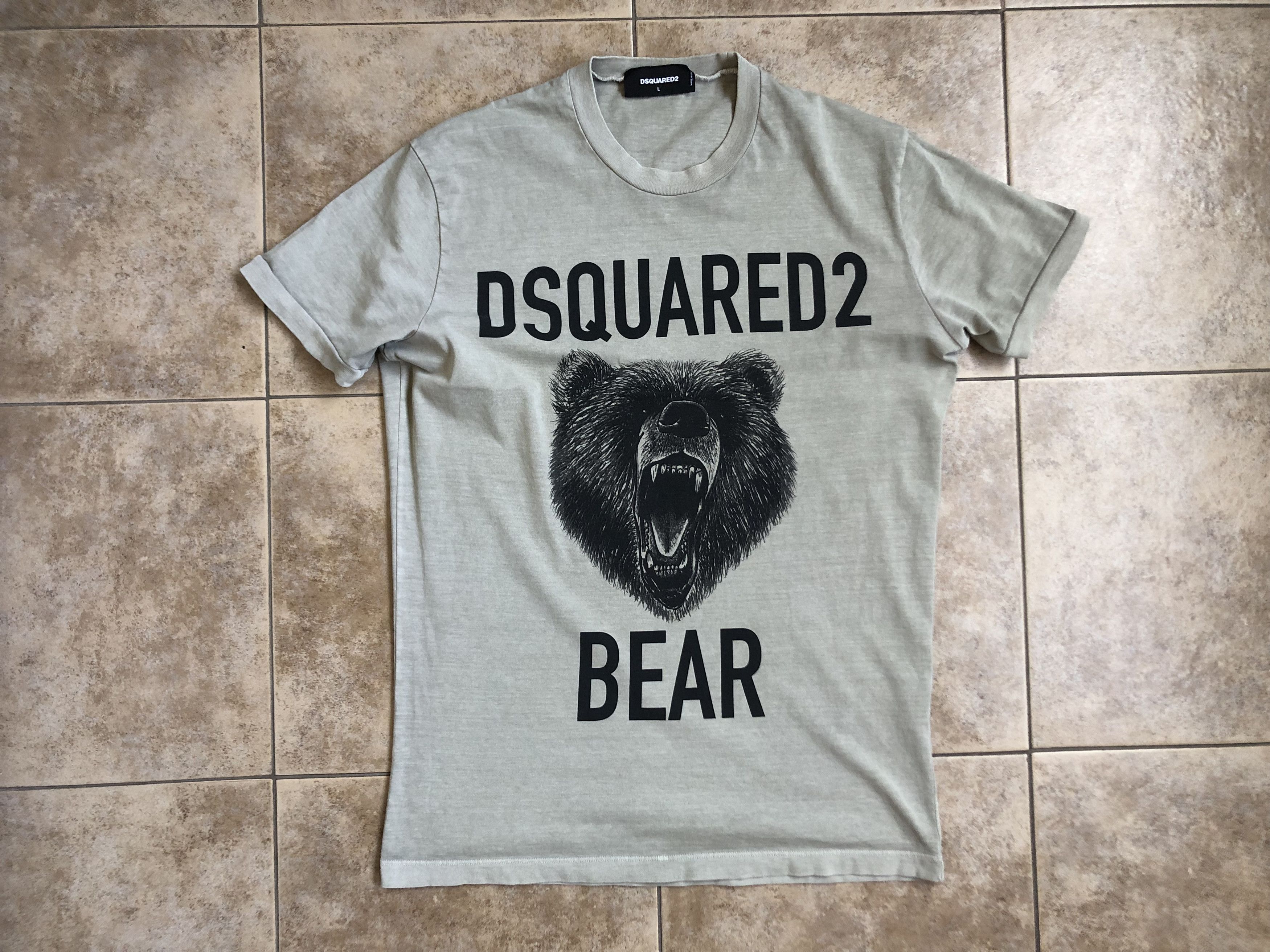 Dsquared2 Dsquared2 Bear Logo T-Shirt Size US L / EU 52-54 / 3 - 1 Thumbnail