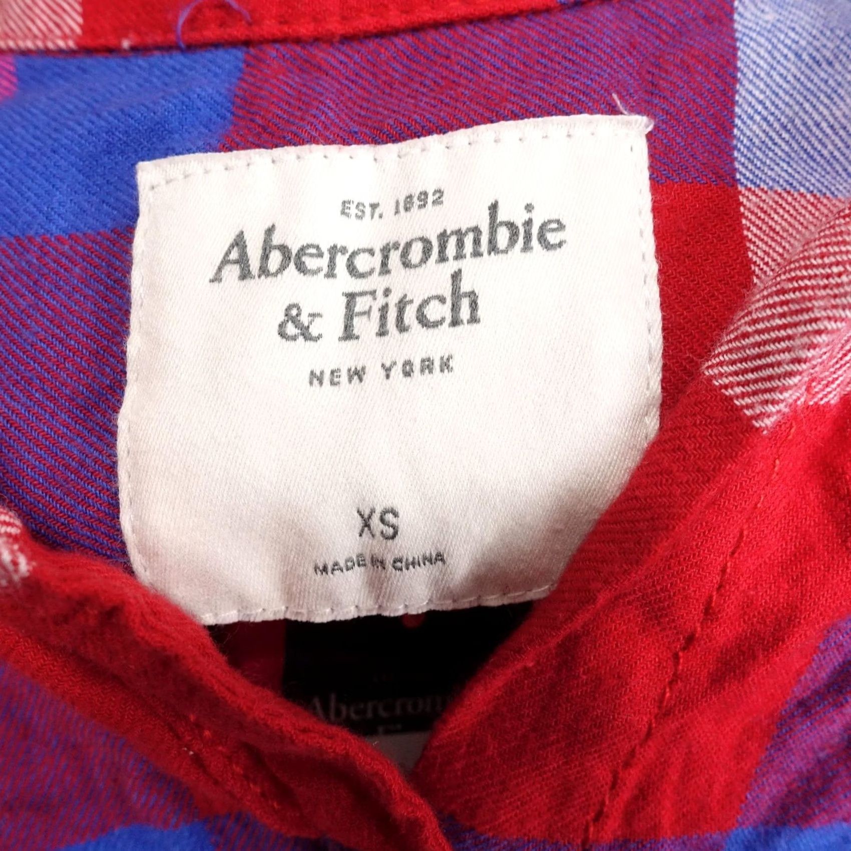 Abercrombie & Fitch Abercrombie & Fitch Womens Flannel Shirt Button-Up Plaid Long Sleeve XS Multicolor Size XS / US 0-2 / IT 36-38 - 4 Thumbnail