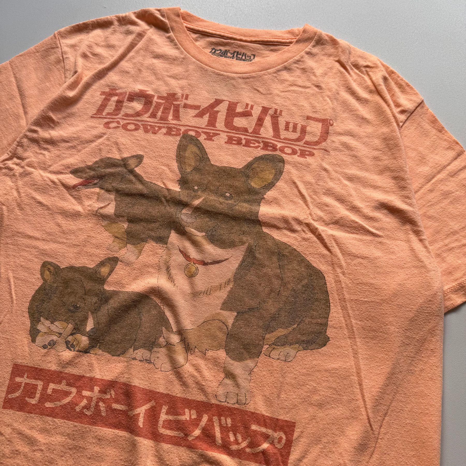 Vintage 2010s Vintage Cowboy Bebop Ein Corgi Sunrise Funimation Tee Size US L / EU 52-54 / 3 - 3 Thumbnail