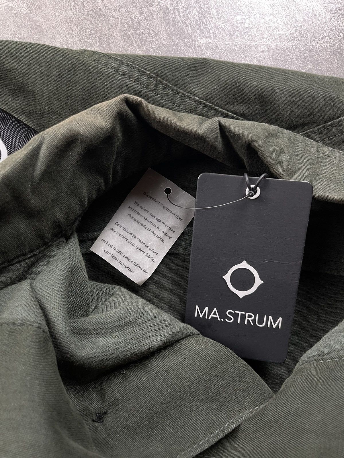 Vintage MA.STRUM NWT Two Pocket GD Overshirt Oil Slick Shirt Jacket Size US M / EU 48-50 / 2 - 15 Thumbnail