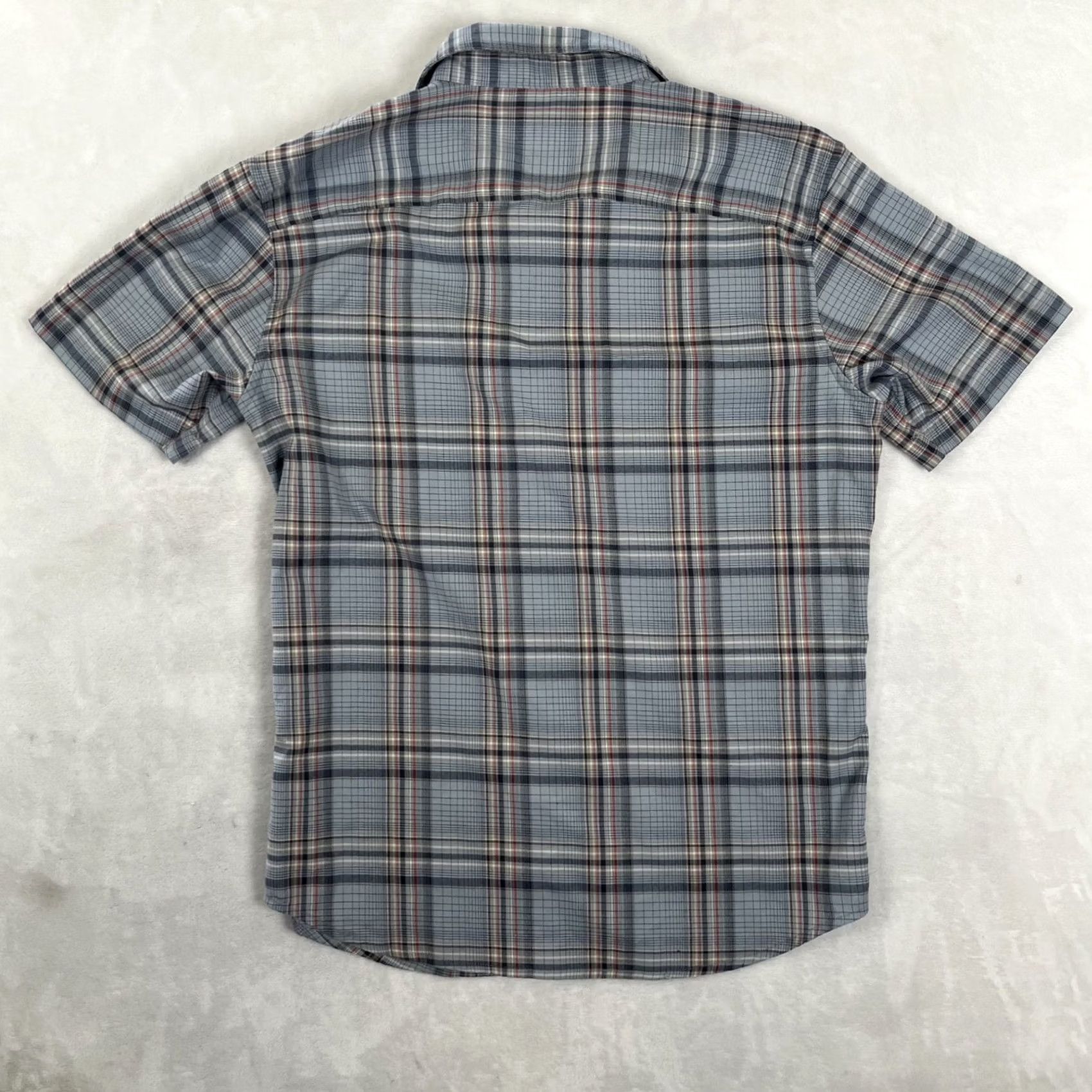 O'Neill O'Neill Shirt Mens Medium Blue Plaid Short Sleeve Button Front Casual Shirt Size US M / EU 48-50 / 2 - 6 Thumbnail