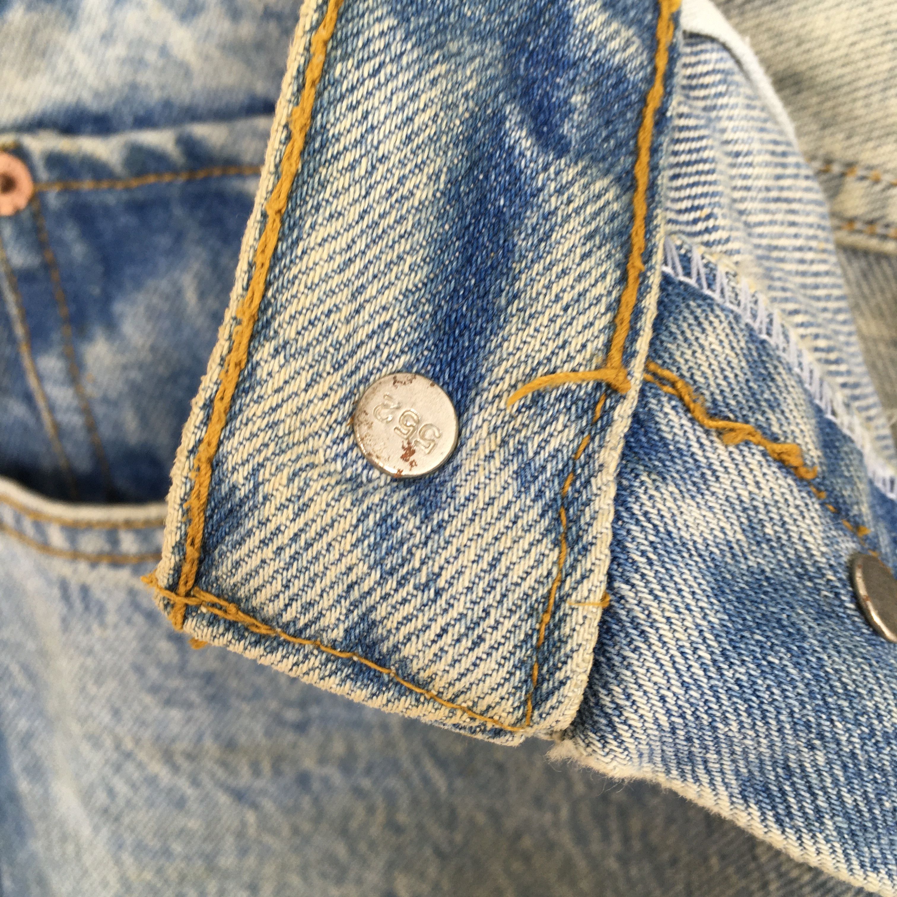 Levi's Size 30x33.5 Vintage 90s Levi's 501 Stonewash Denim S1796 Size US 30 / EU 46 - 7 Thumbnail