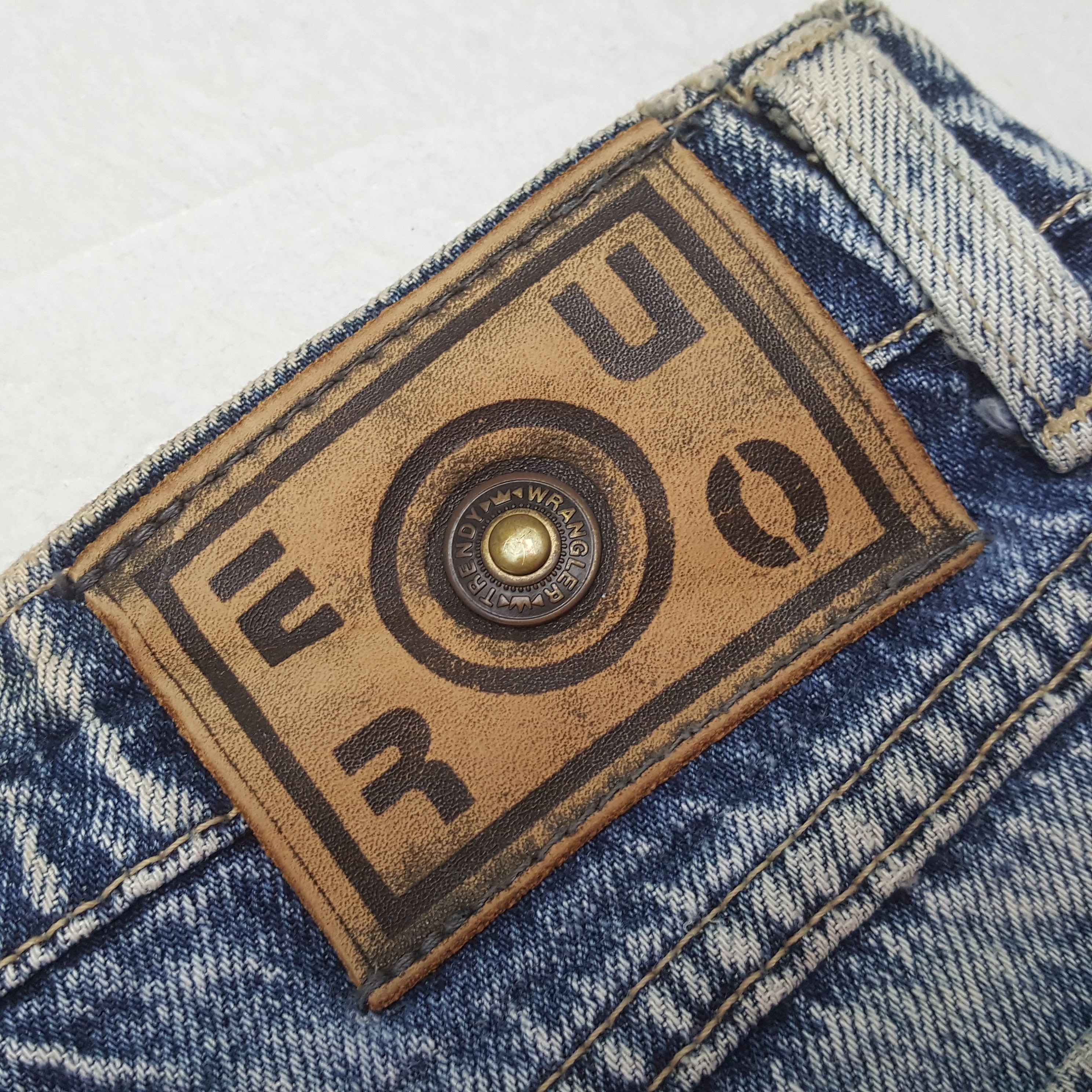 Wrangler Vintage Euro Wrangler American Classic Denim Jeans RR30 Size 28" / US 6 / IT 42 - 15 Thumbnail