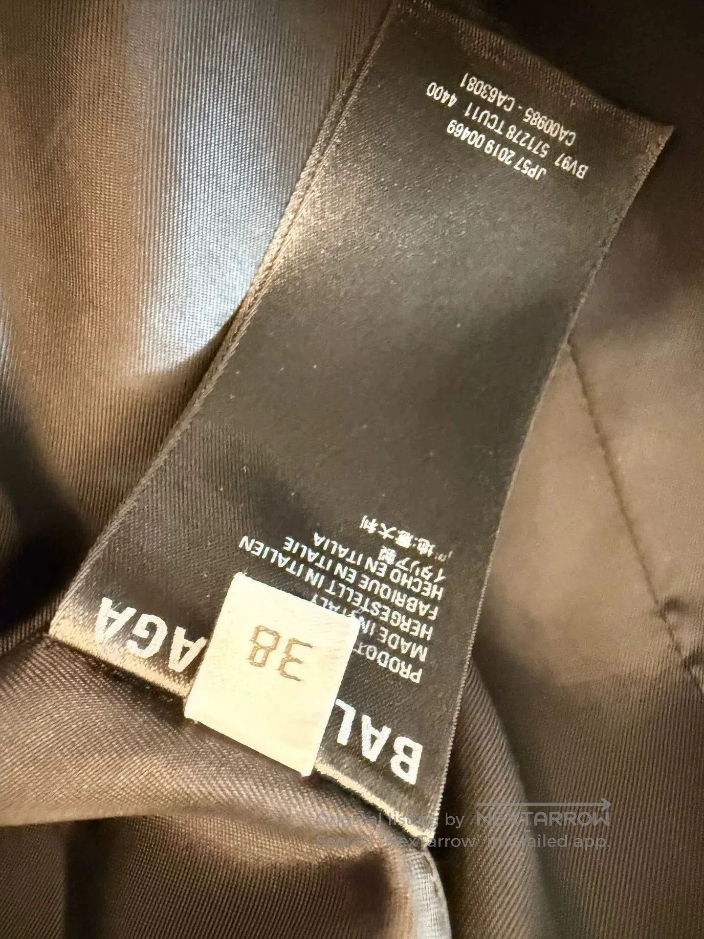 Balenciaga Balenciaga Wool Plaid Suit. Size S / US 4 / IT 40 - 7 Thumbnail