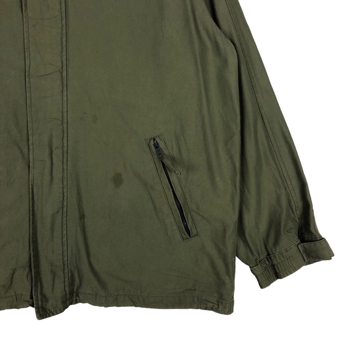Japanese Brand 🔥Vtg Bomber Jacket Center Clease Issey Miyake Japan Size US M / EU 48-50 / 2 - 5 Thumbnail