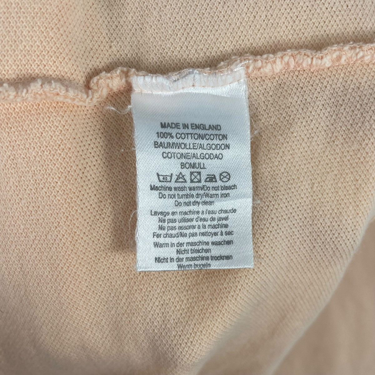 Burberry × Vintage Vintage BURBERRYS Long Sleeve Polo Shirt Size US L / EU 52-54 / 3 - 6 Thumbnail